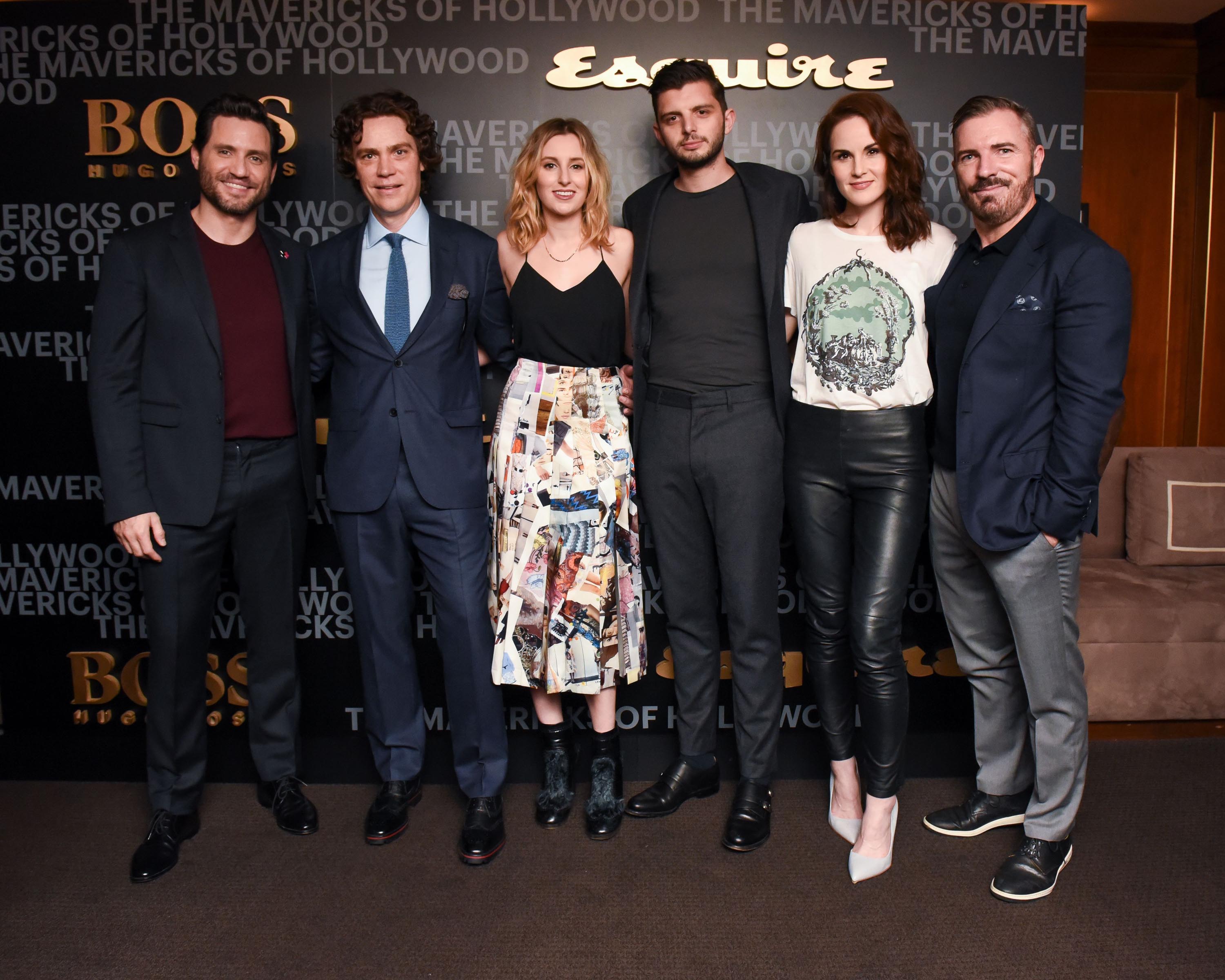 Michelle Dockery attends Esquire celebration of March cover star James Corden