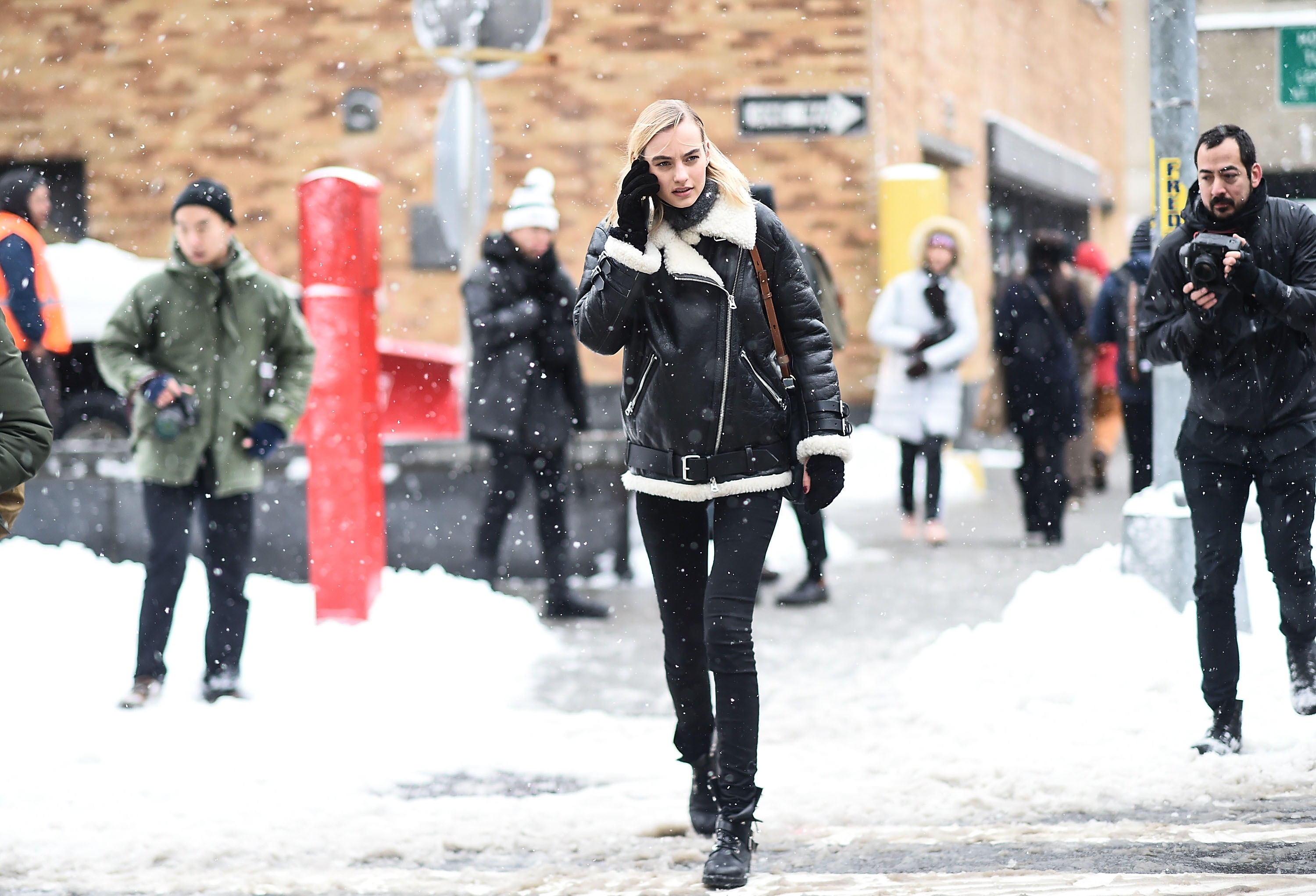 Street style at New York Fashion Week