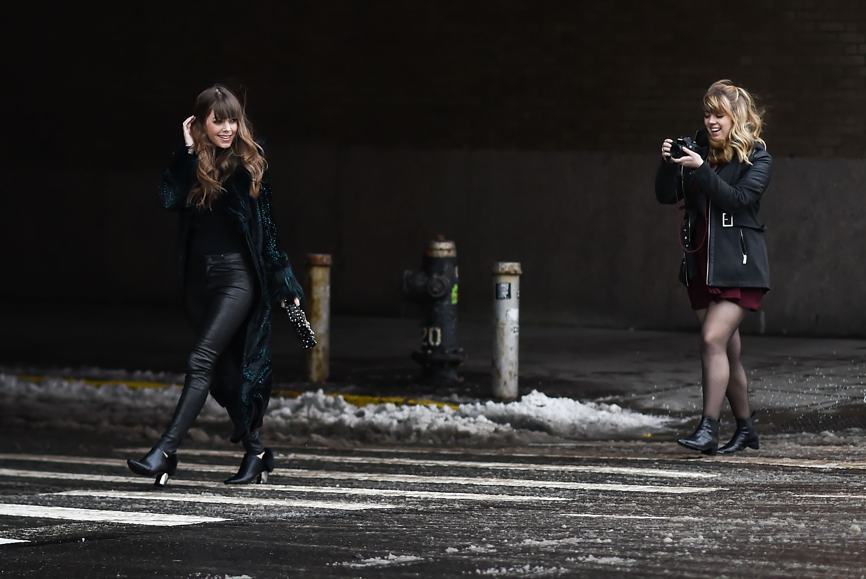 Street style at New York Fashion Week