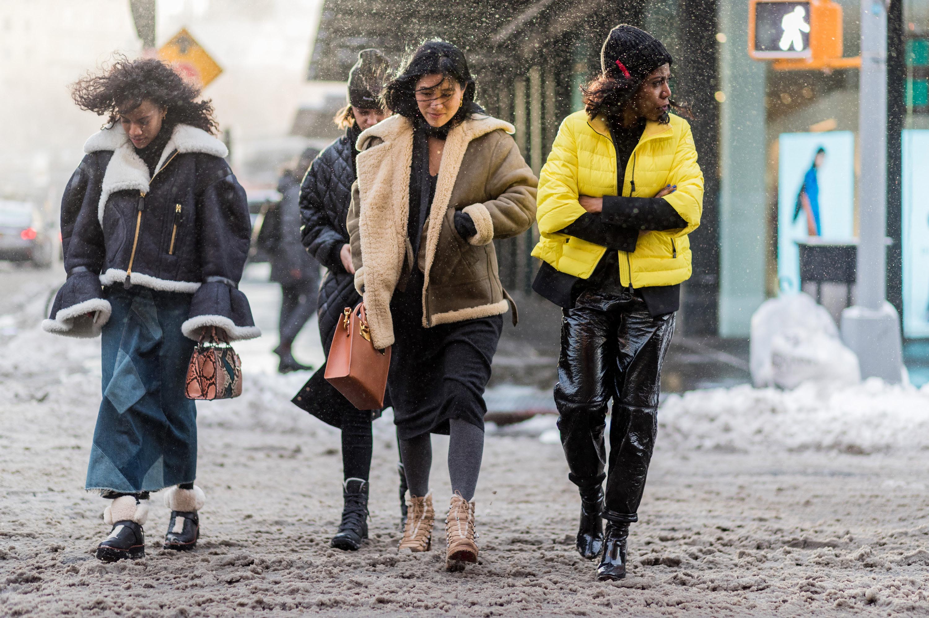 Street style at New York Fashion Week