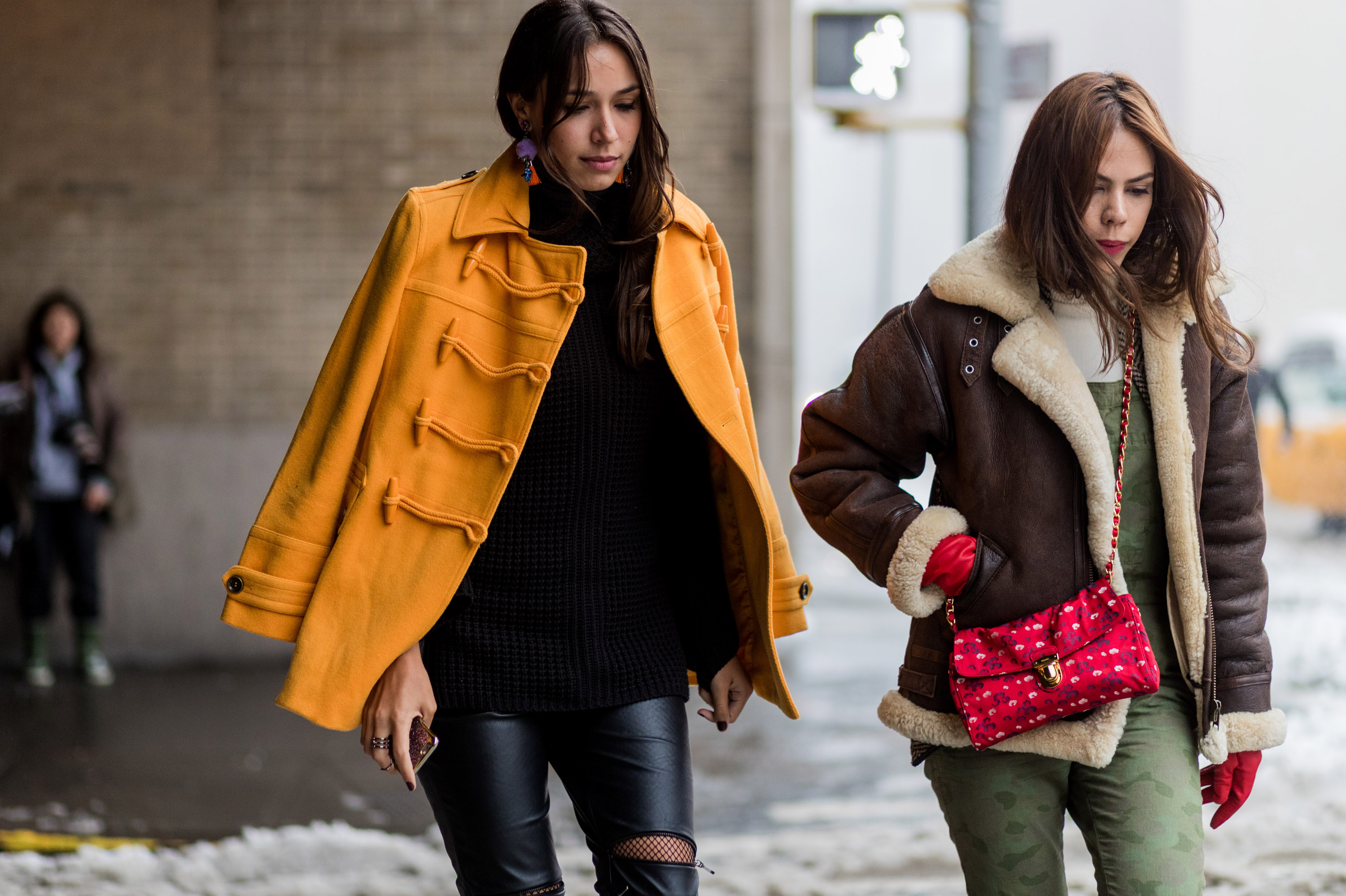 Street style at New York Fashion Week