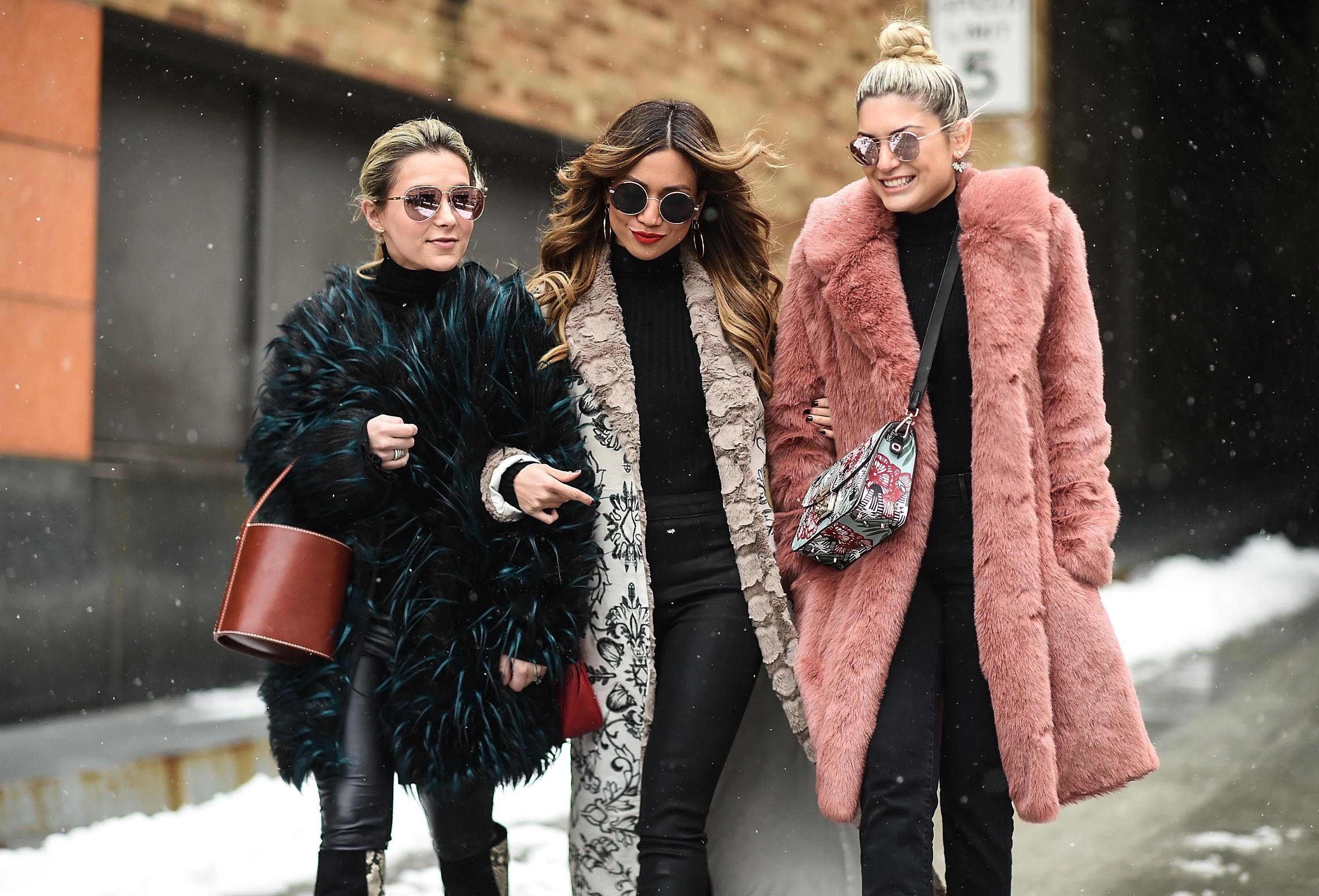 Street style at New York Fashion Week