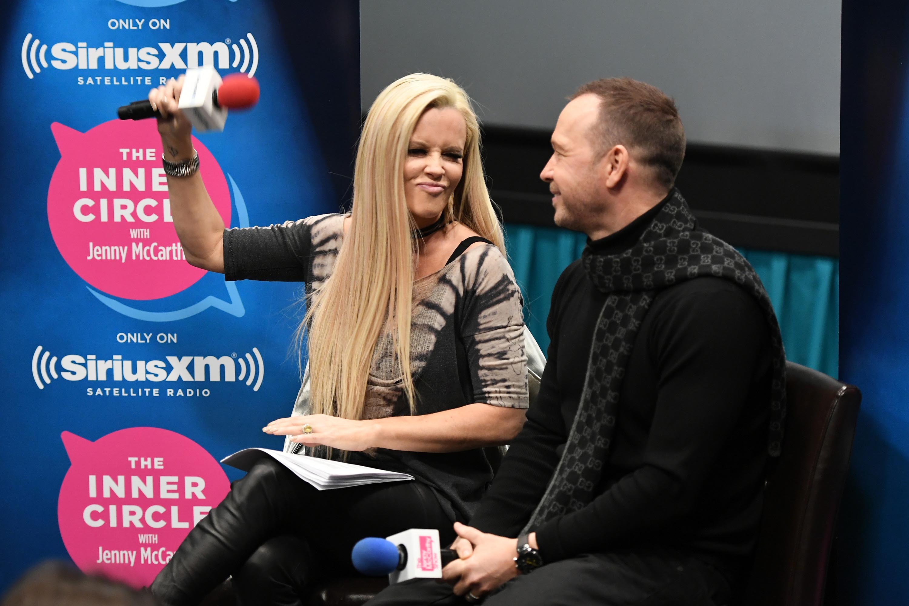 Jenny McCarthy attends a special edition Of The Jenny McCarthy Show