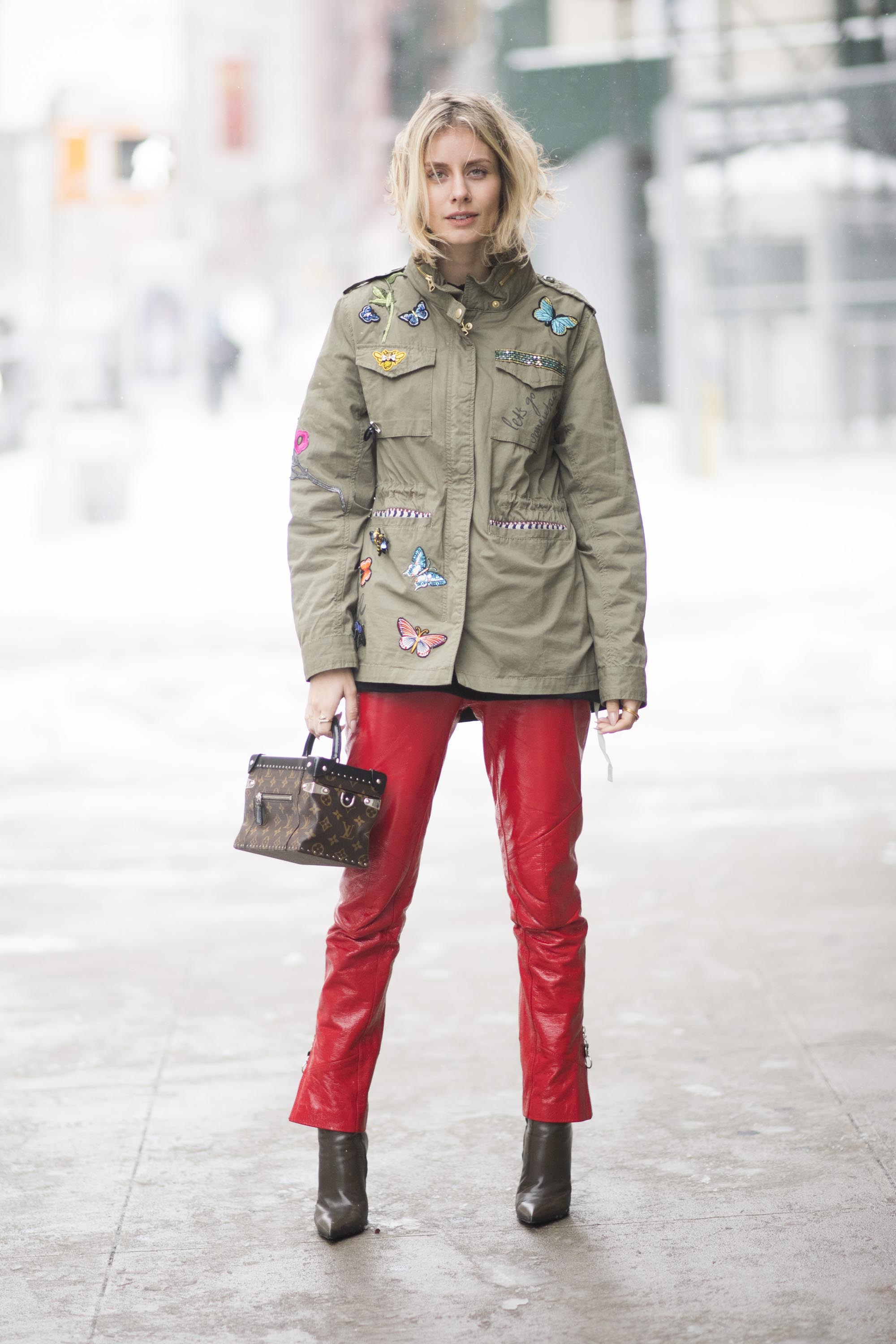 Lisa Hahnbueck street style in NYC #1