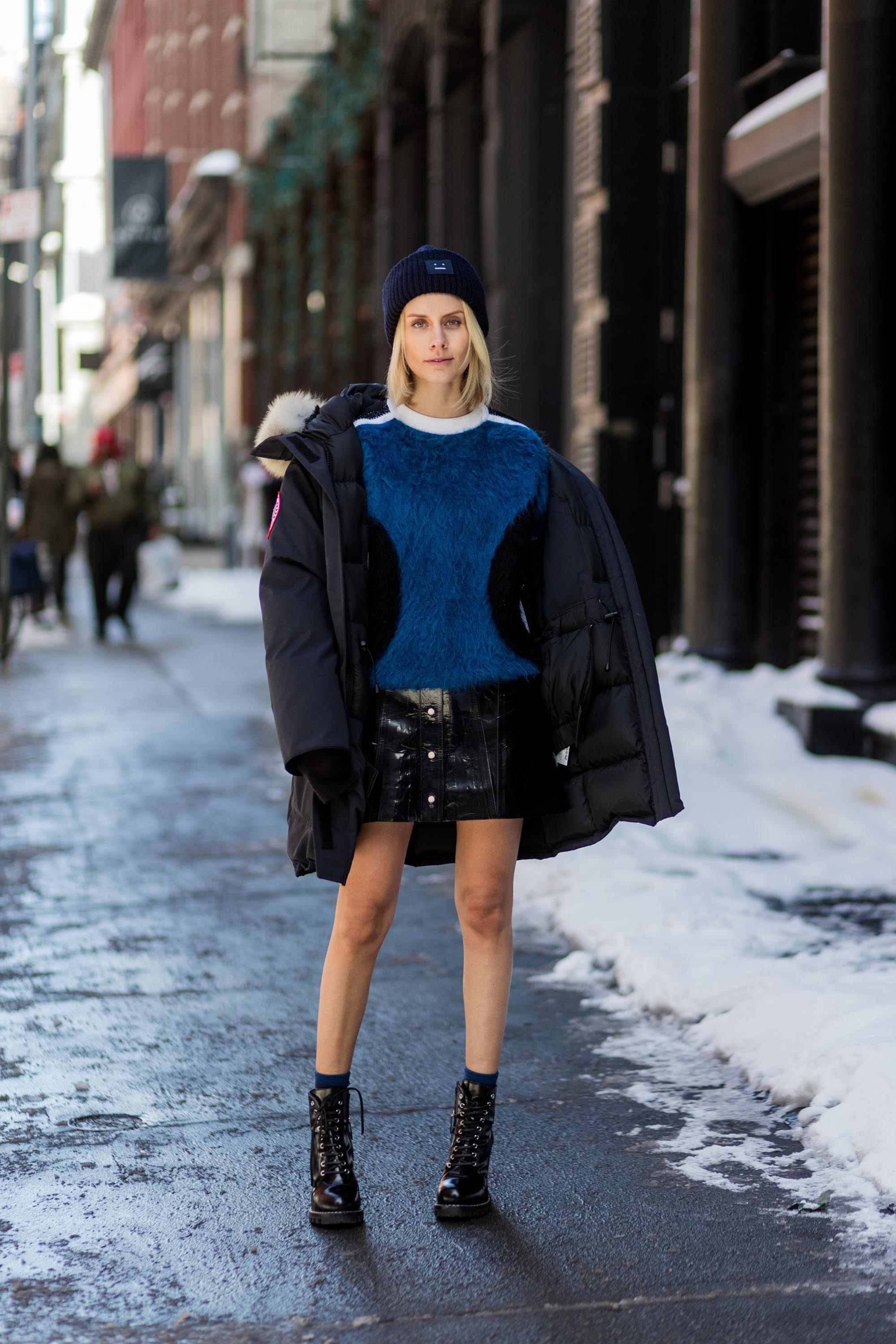 Lisa Hahnbueck street style in NYC #2
