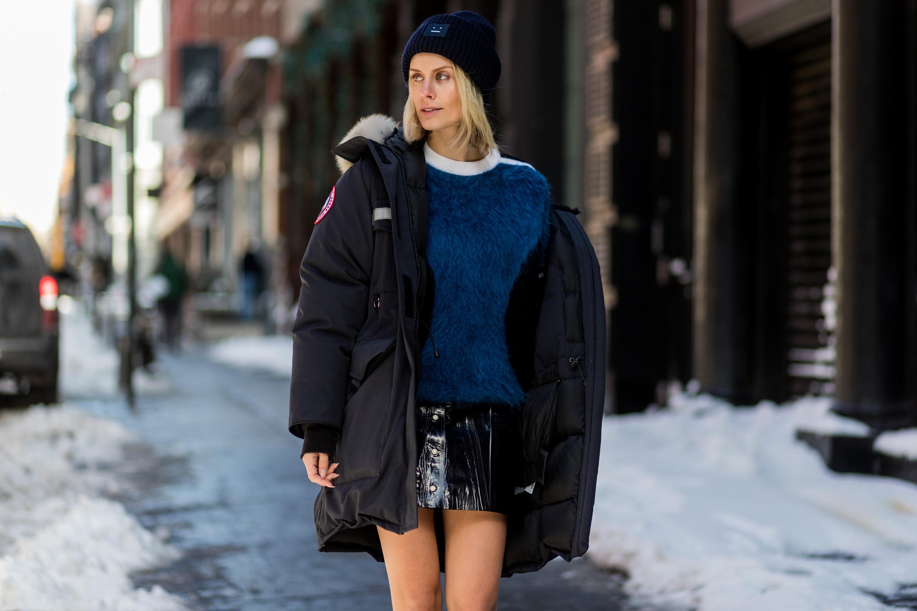 Lisa Hahnbueck street style in NYC #2