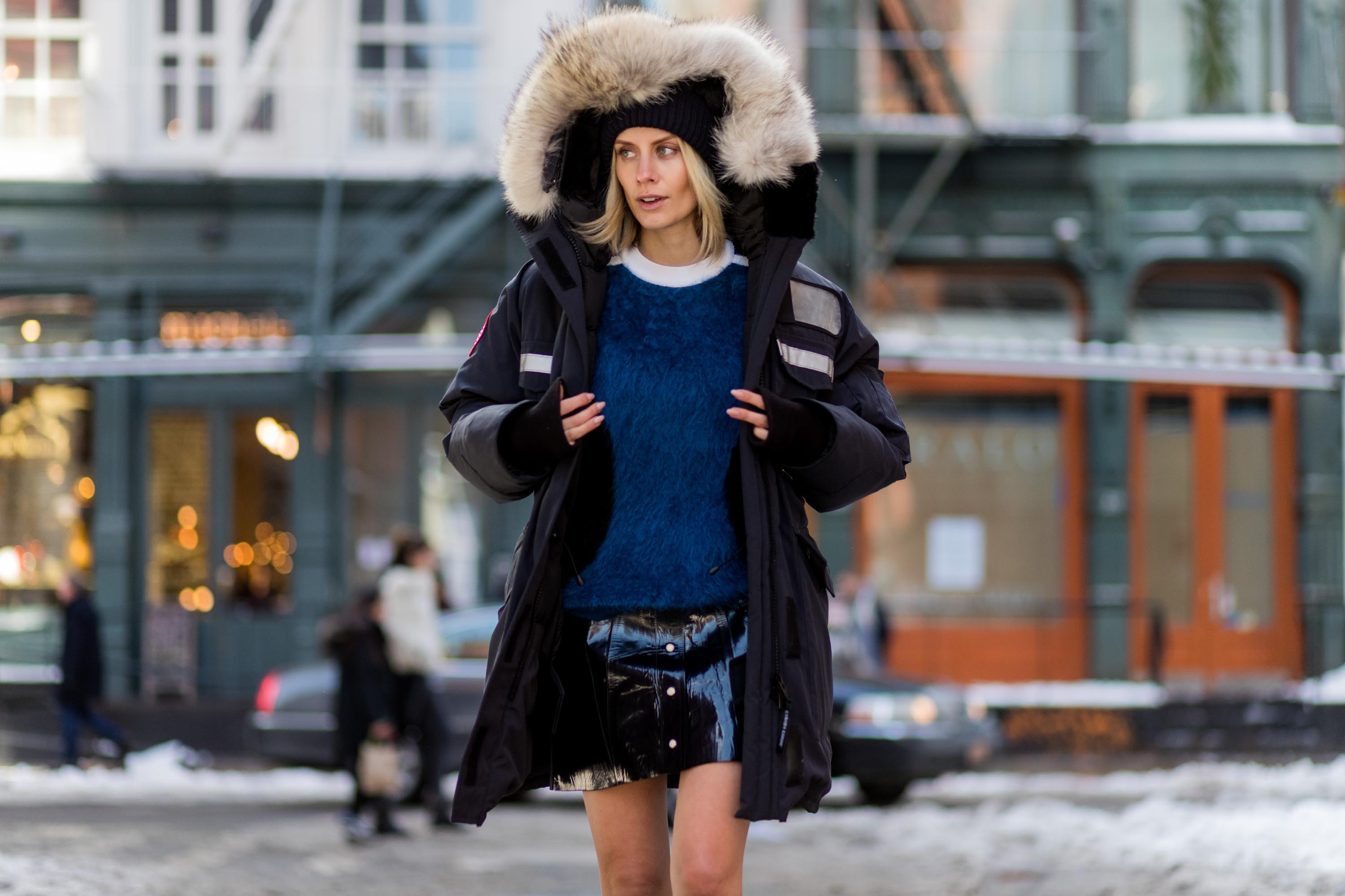 Lisa Hahnbueck street style in NYC #2