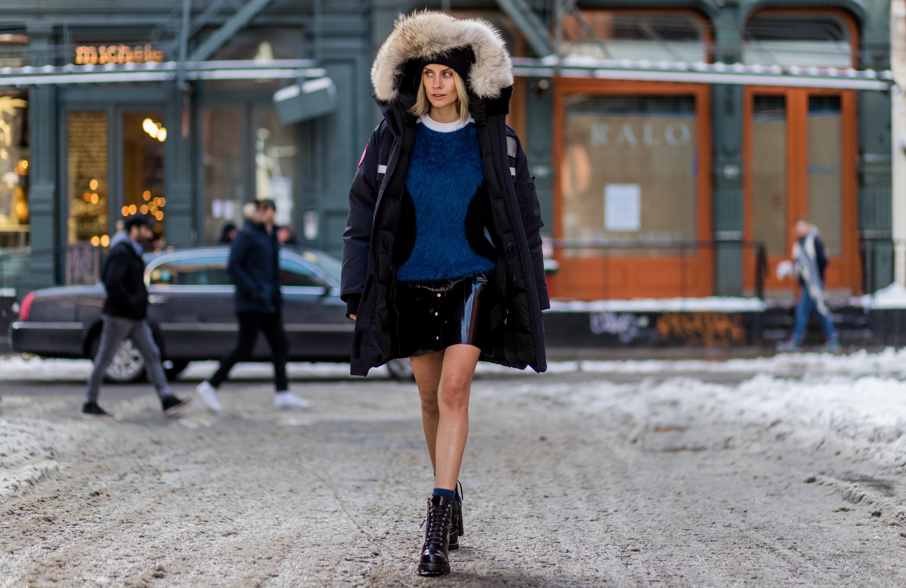 Lisa Hahnbueck street style in NYC #2