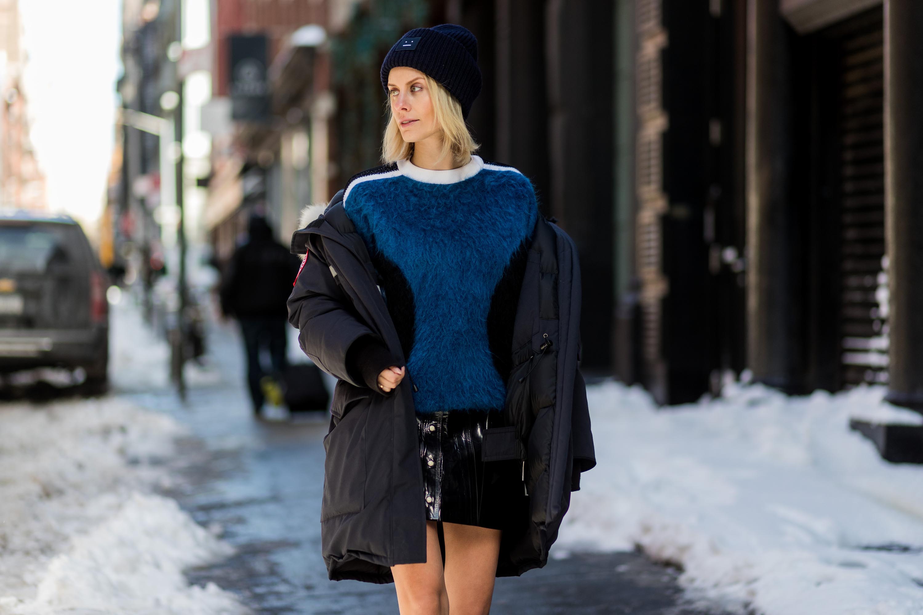 Lisa Hahnbueck street style in NYC #2