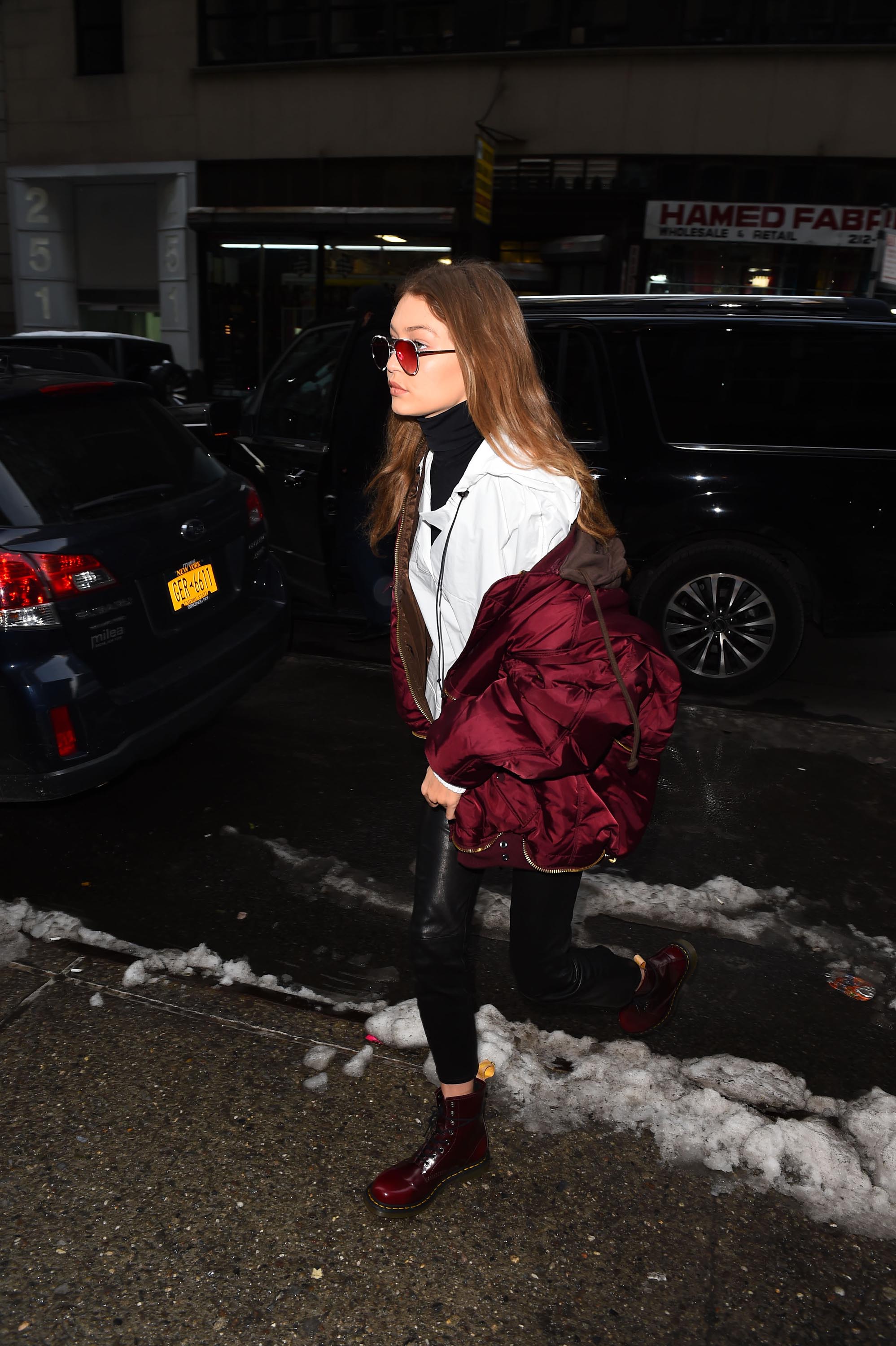 Gigi Hadid out in New York