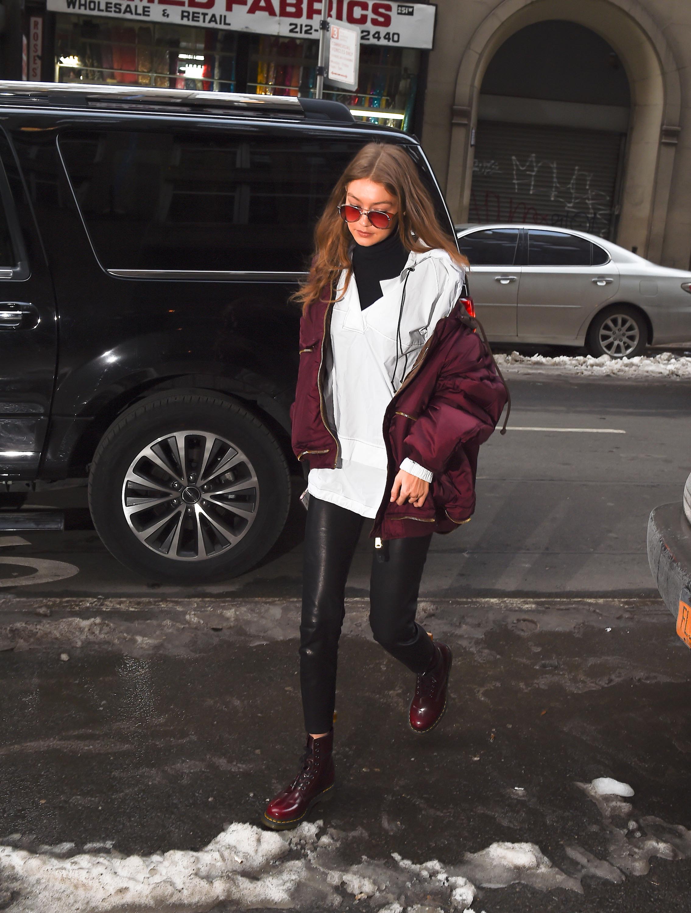 Gigi Hadid out in New York