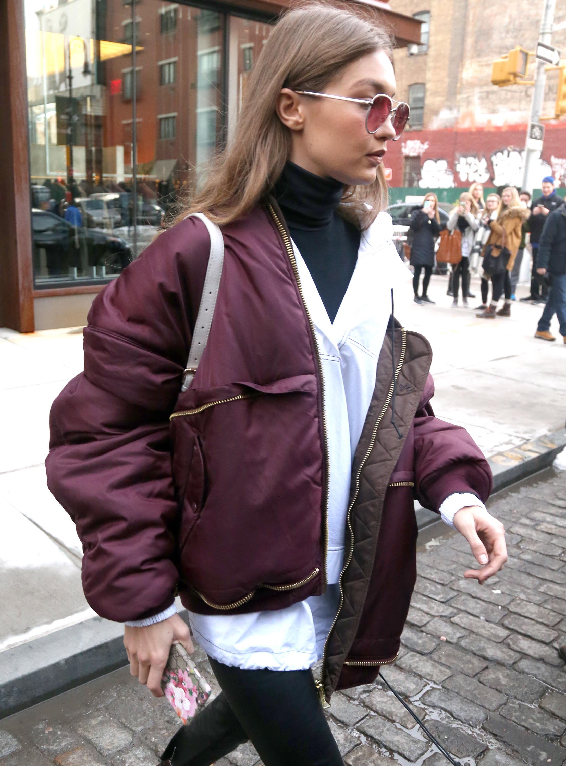 Gigi Hadid out in New York