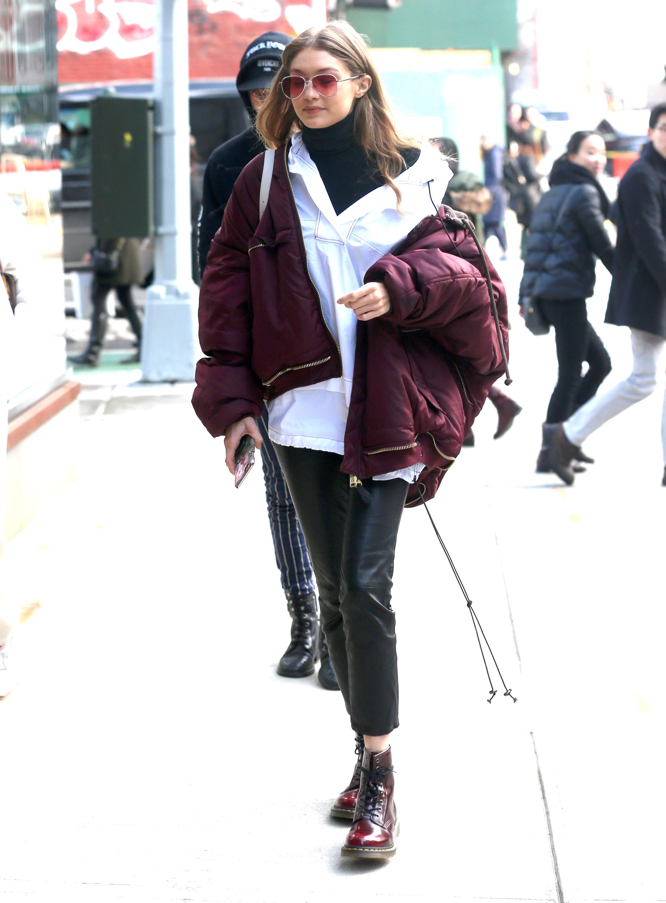 Gigi Hadid out in New York