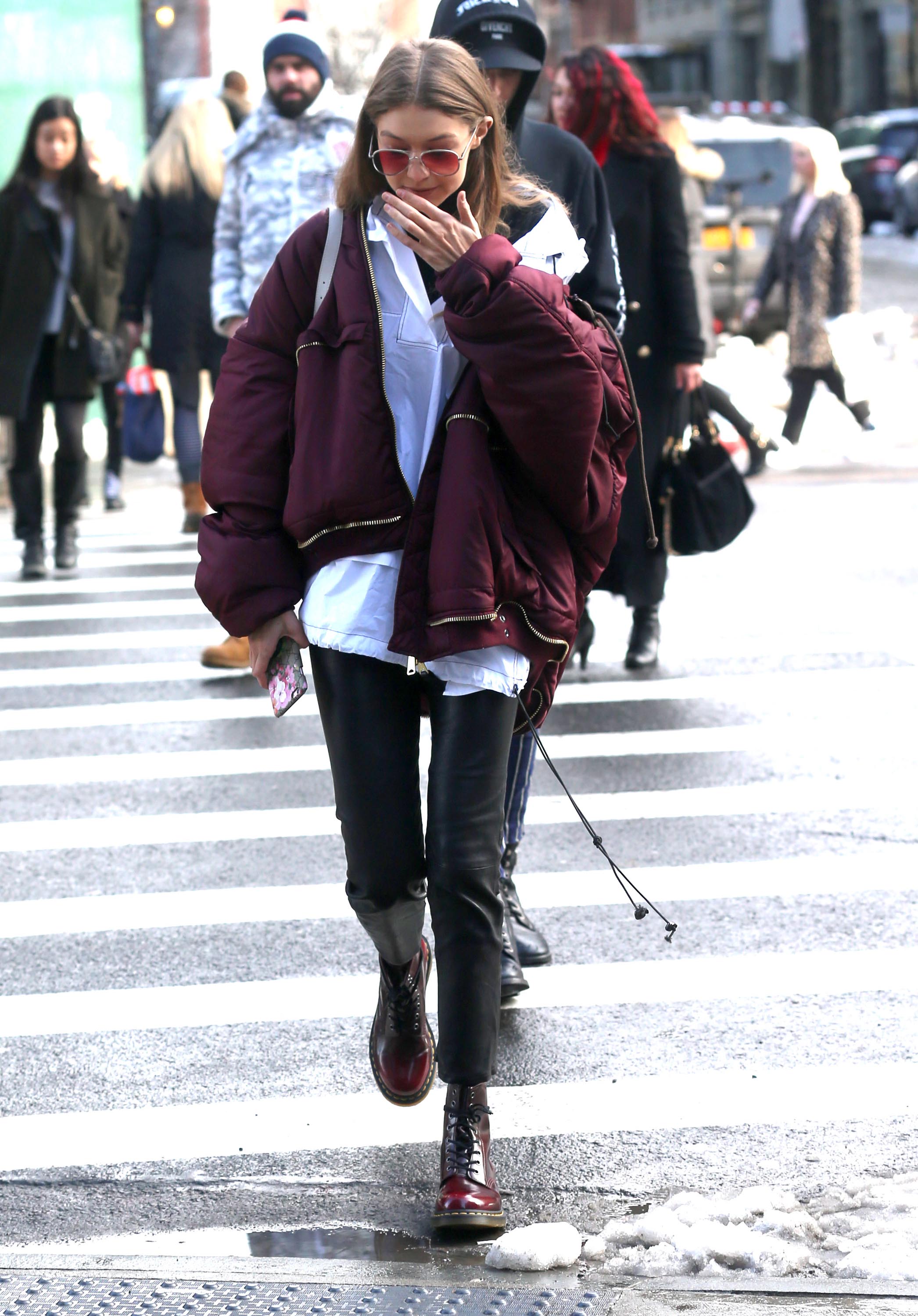 Gigi Hadid out in New York