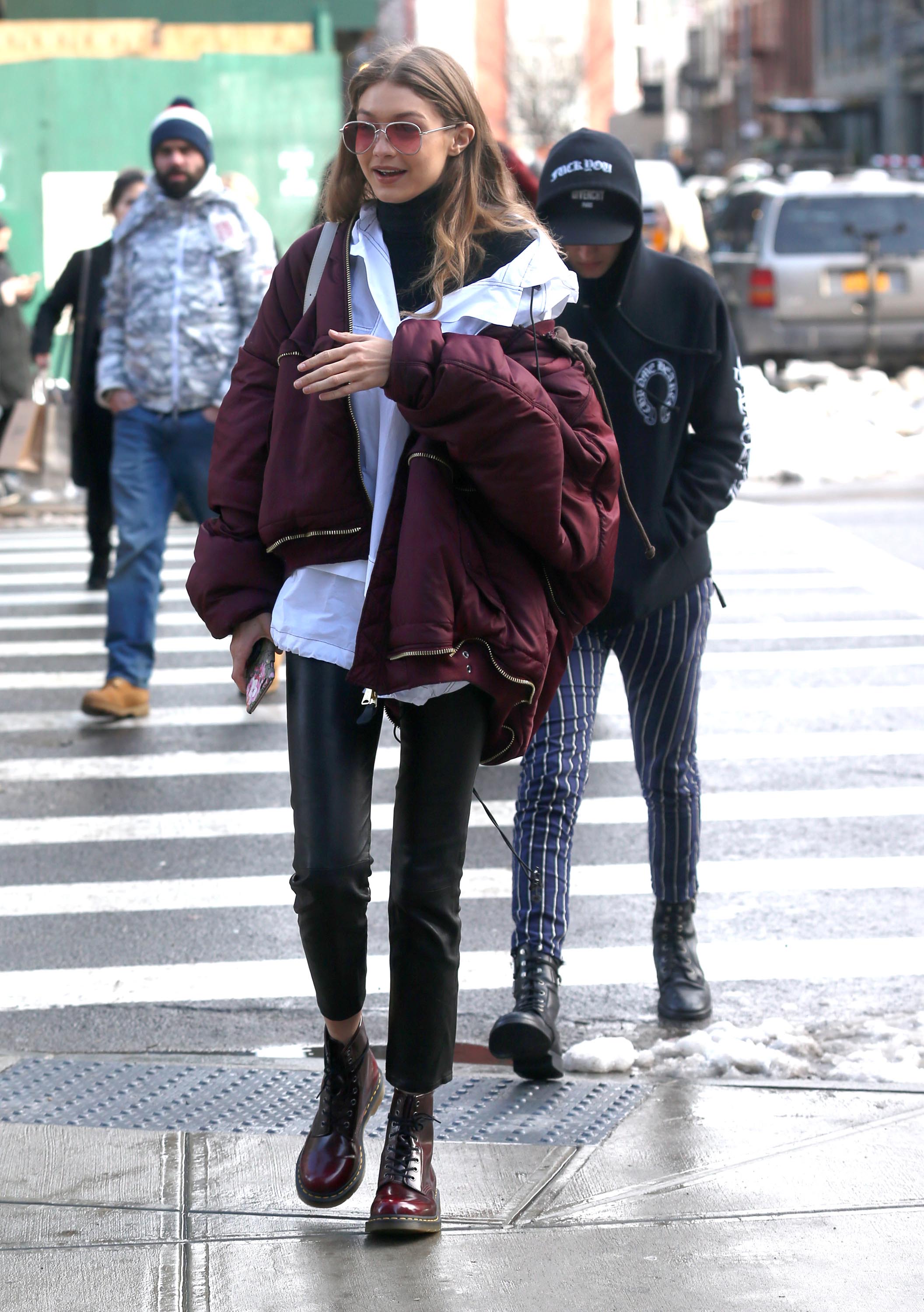 Gigi Hadid out in New York