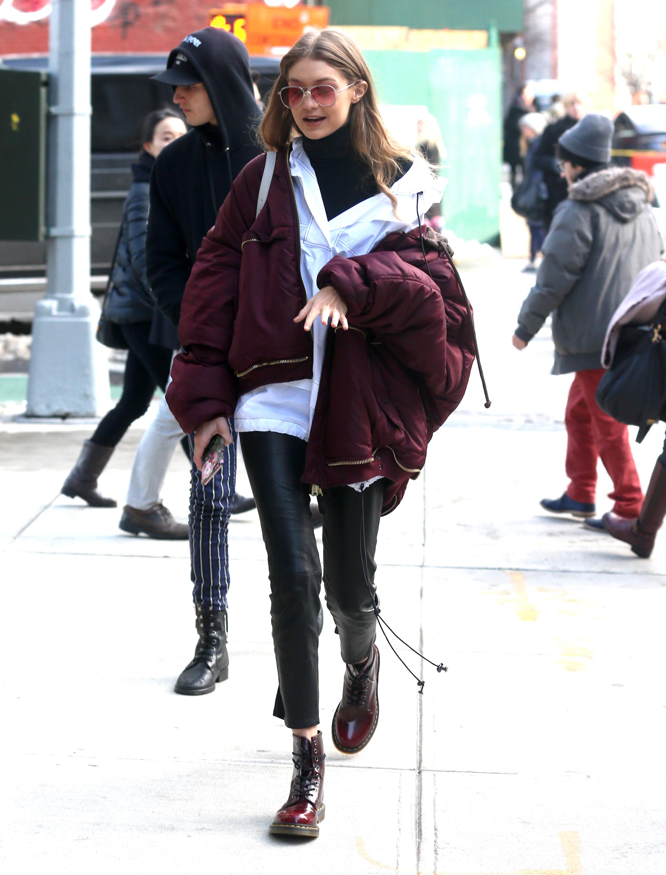 Gigi Hadid out in New York