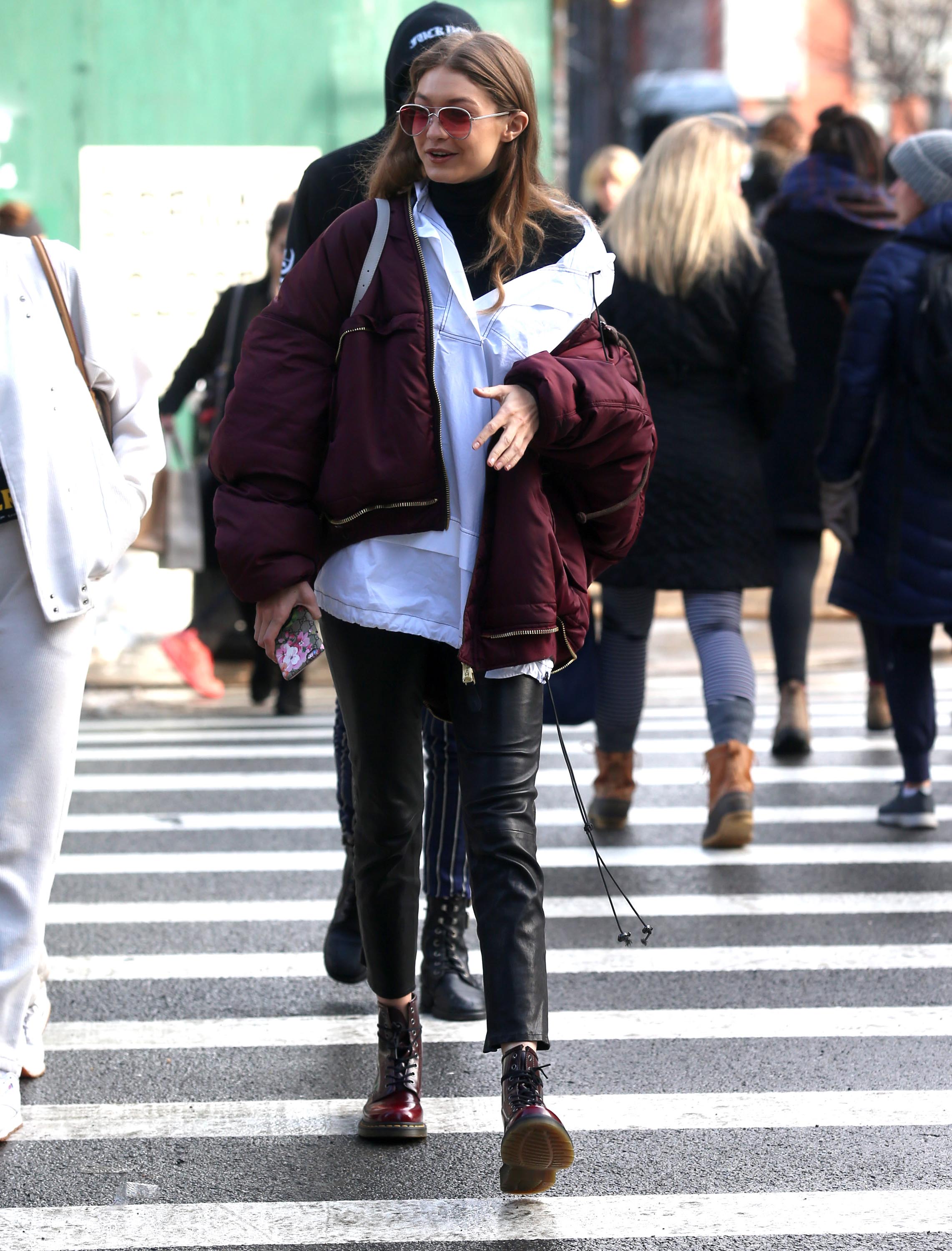 Gigi Hadid out in New York