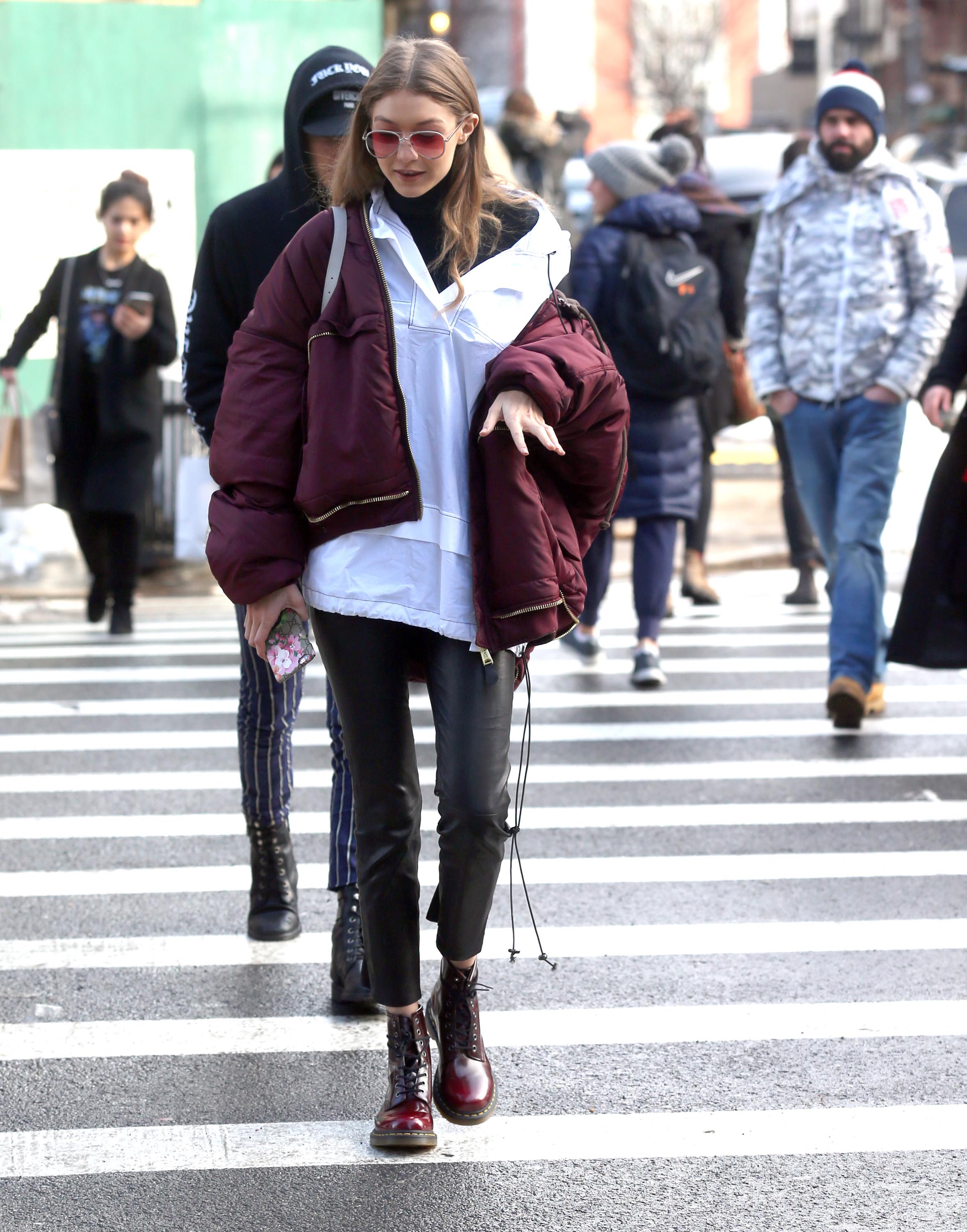 Gigi Hadid out in New York