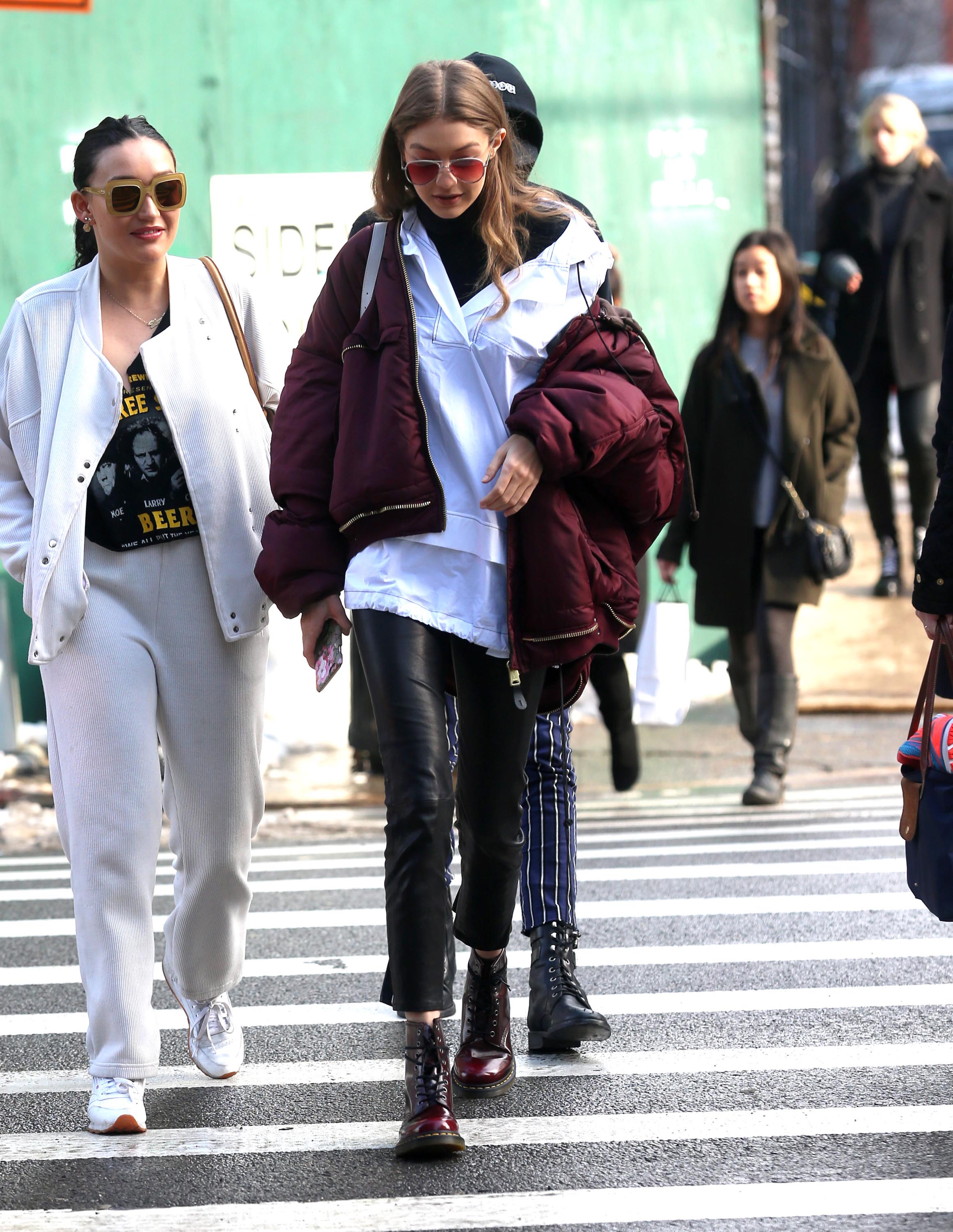 Gigi Hadid out in New York