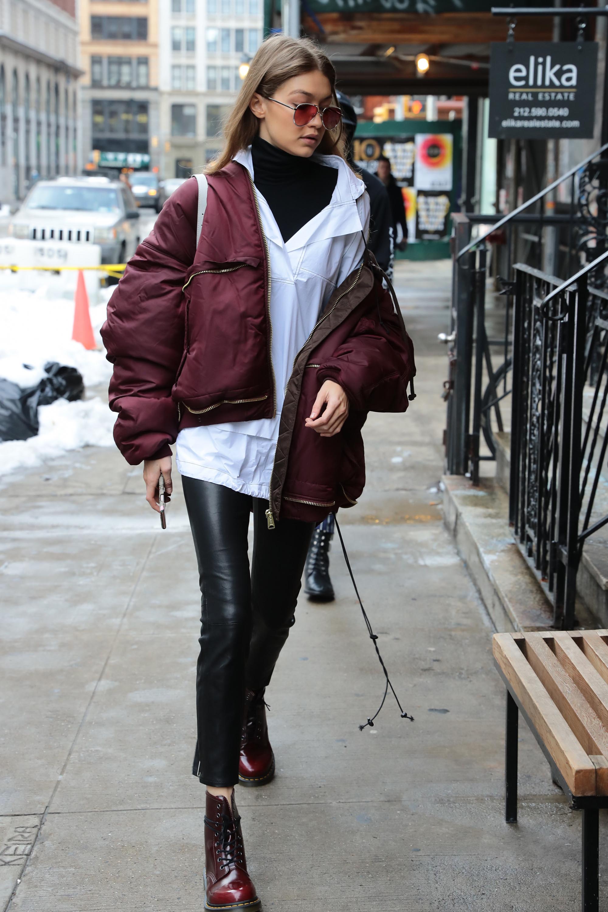 Gigi Hadid out in New York