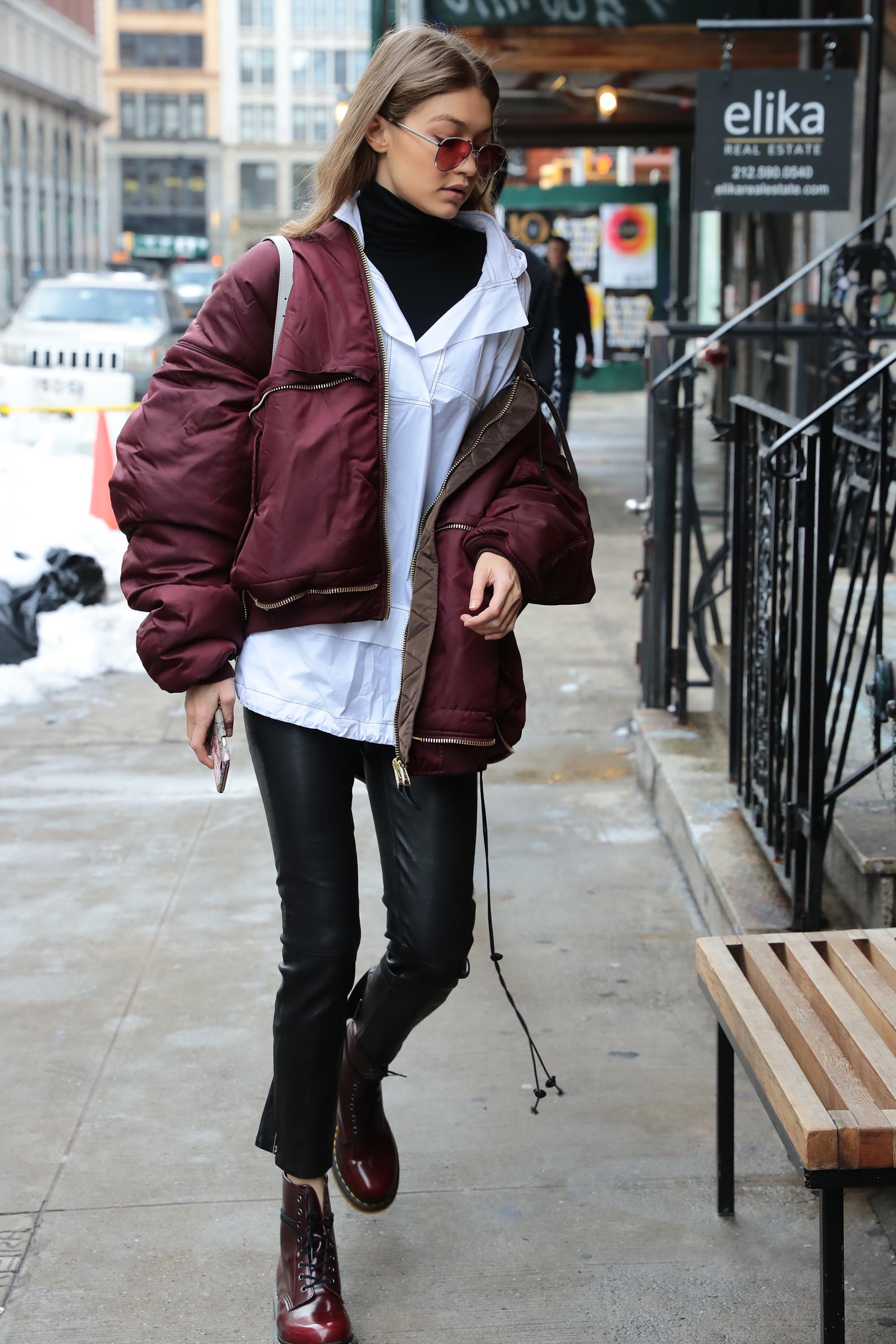 Gigi Hadid out in New York