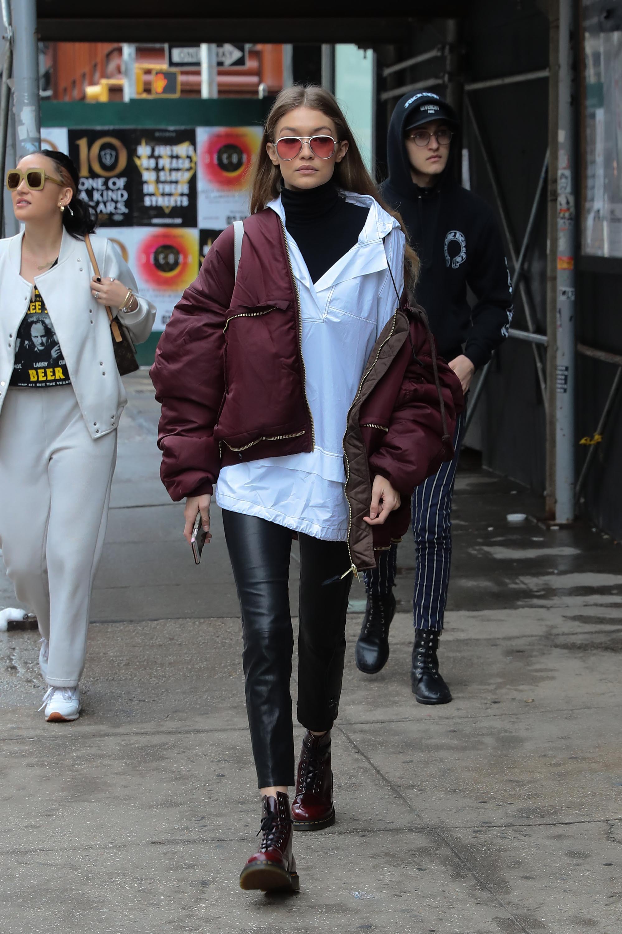 Gigi Hadid out in New York