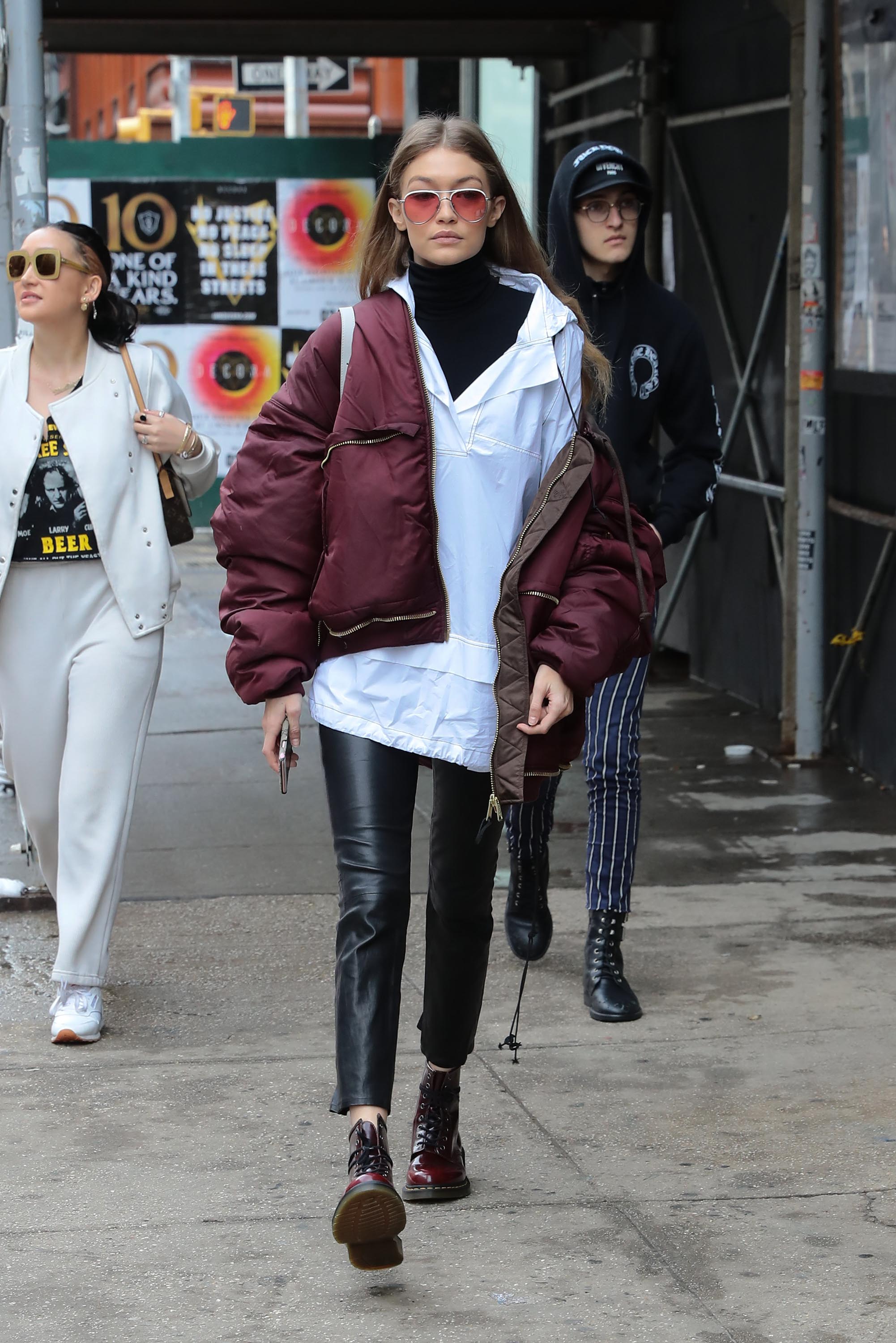 Gigi Hadid out in New York