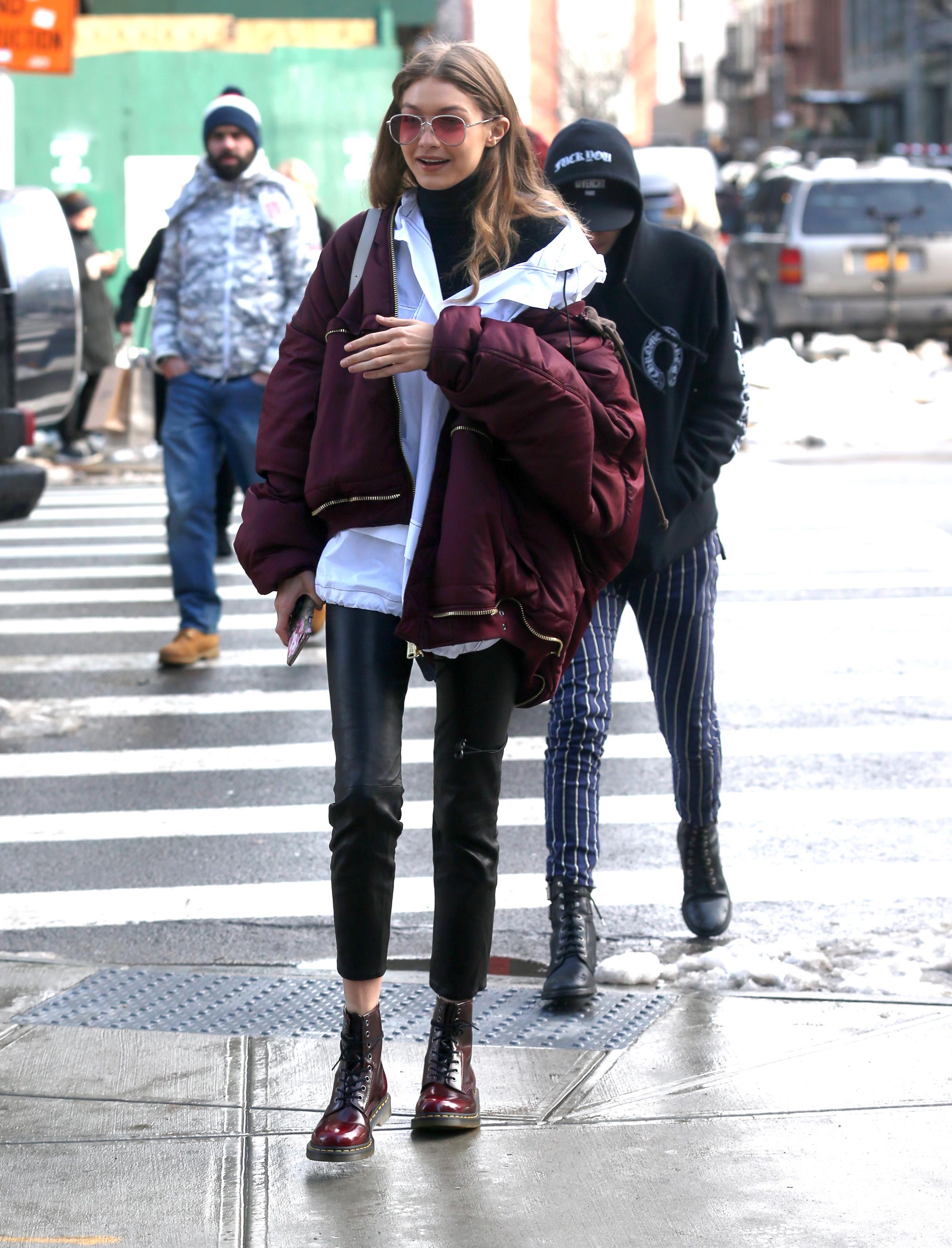 Gigi Hadid out in New York