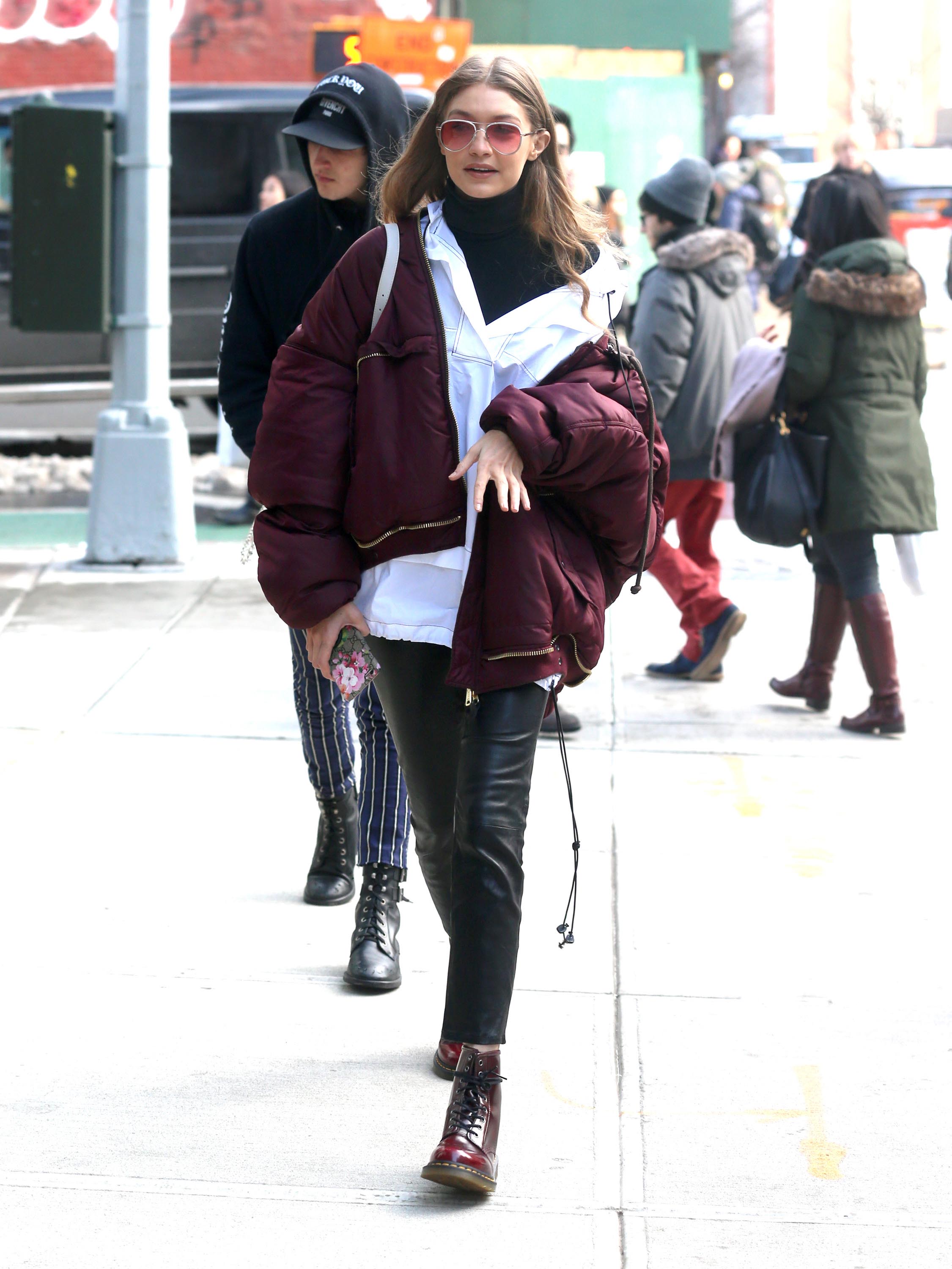 Gigi Hadid out in New York