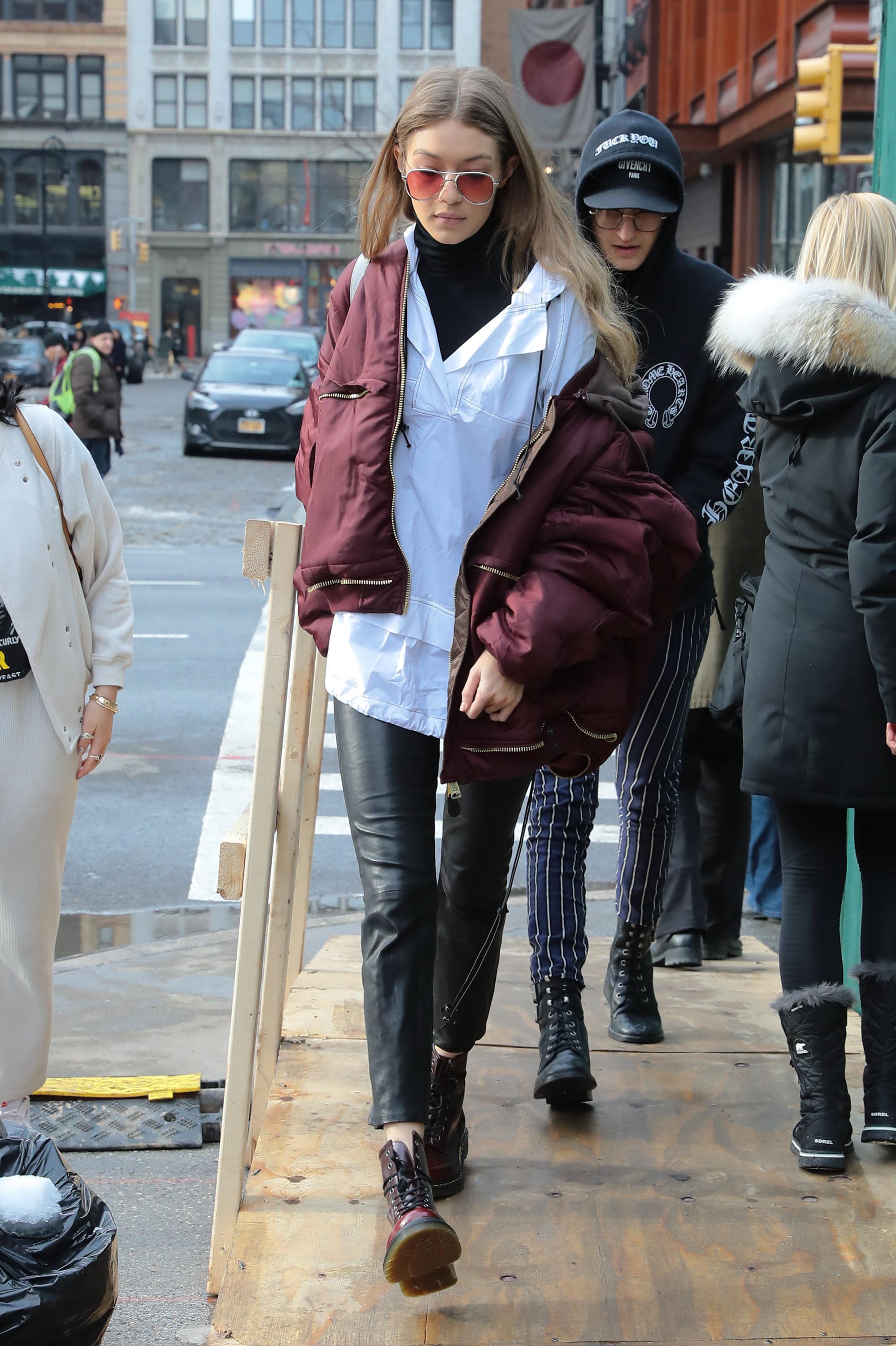 Gigi Hadid out in New York