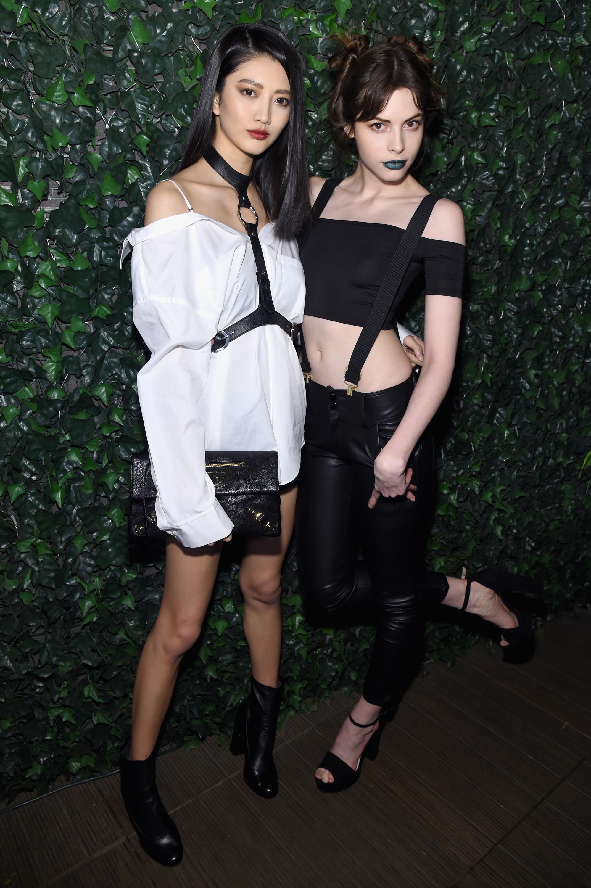 Kemp Muhl attends Maybelline NYFW Welcome Party