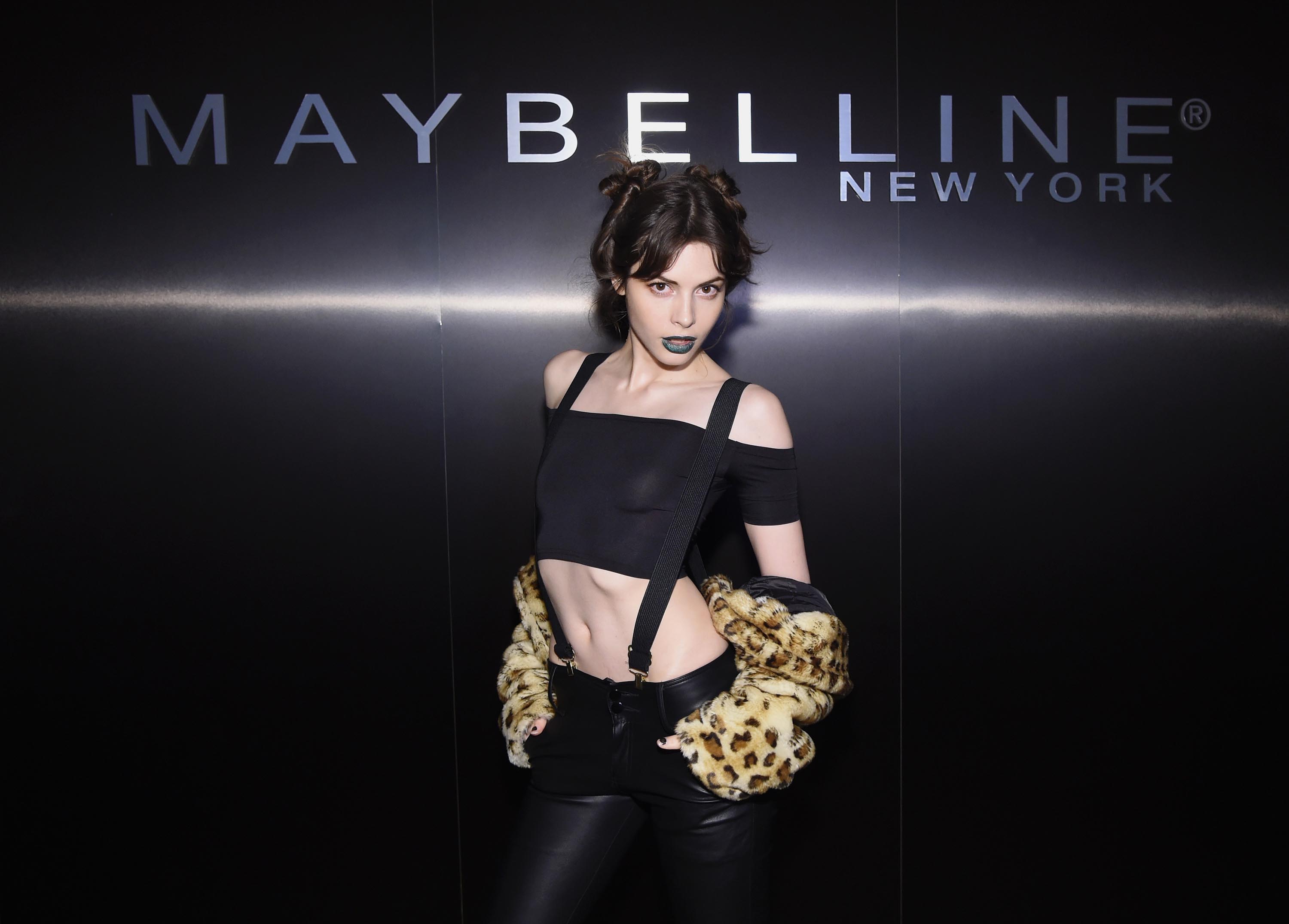 Kemp Muhl attends Maybelline NYFW Welcome Party