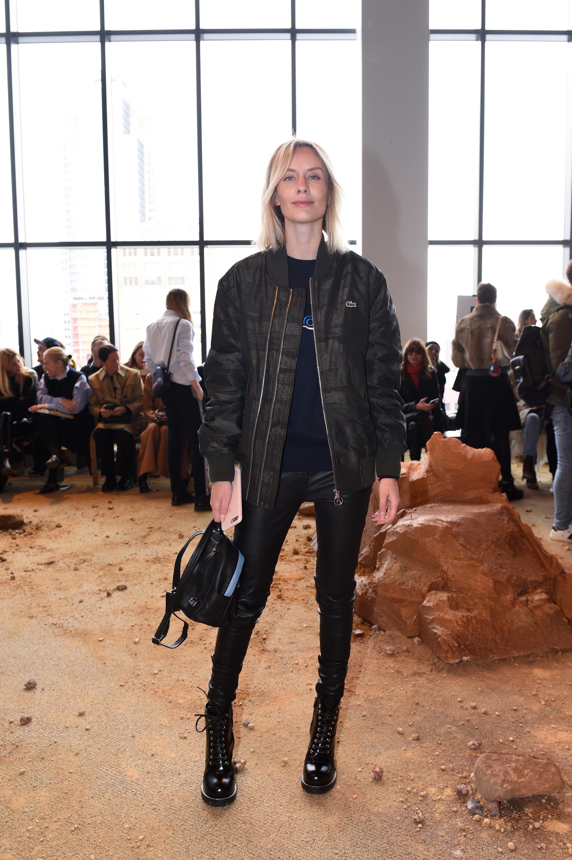 Lisa Hahnbuck attends the Lacoste fashion show