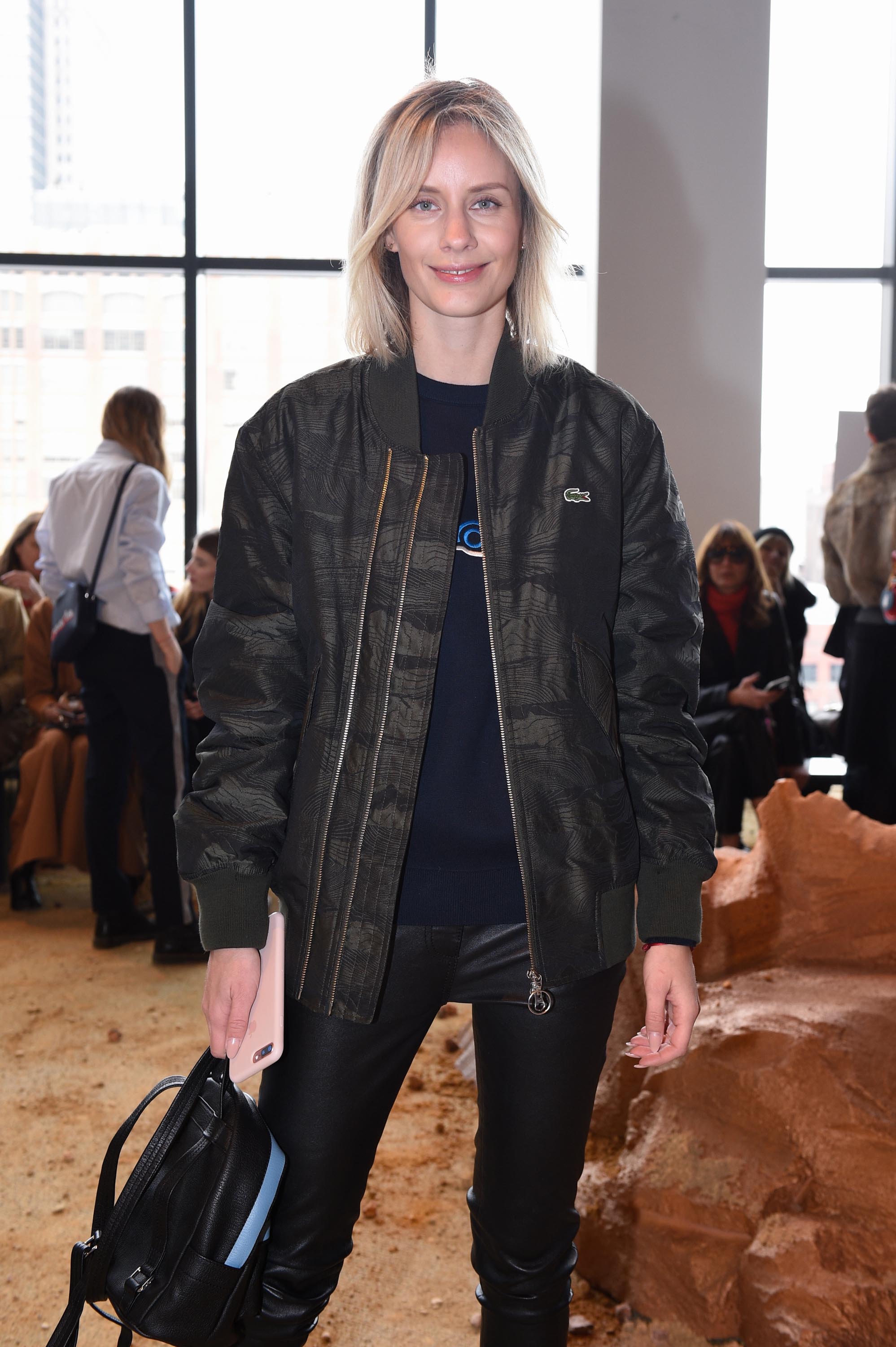Lisa Hahnbuck attends the Lacoste fashion show