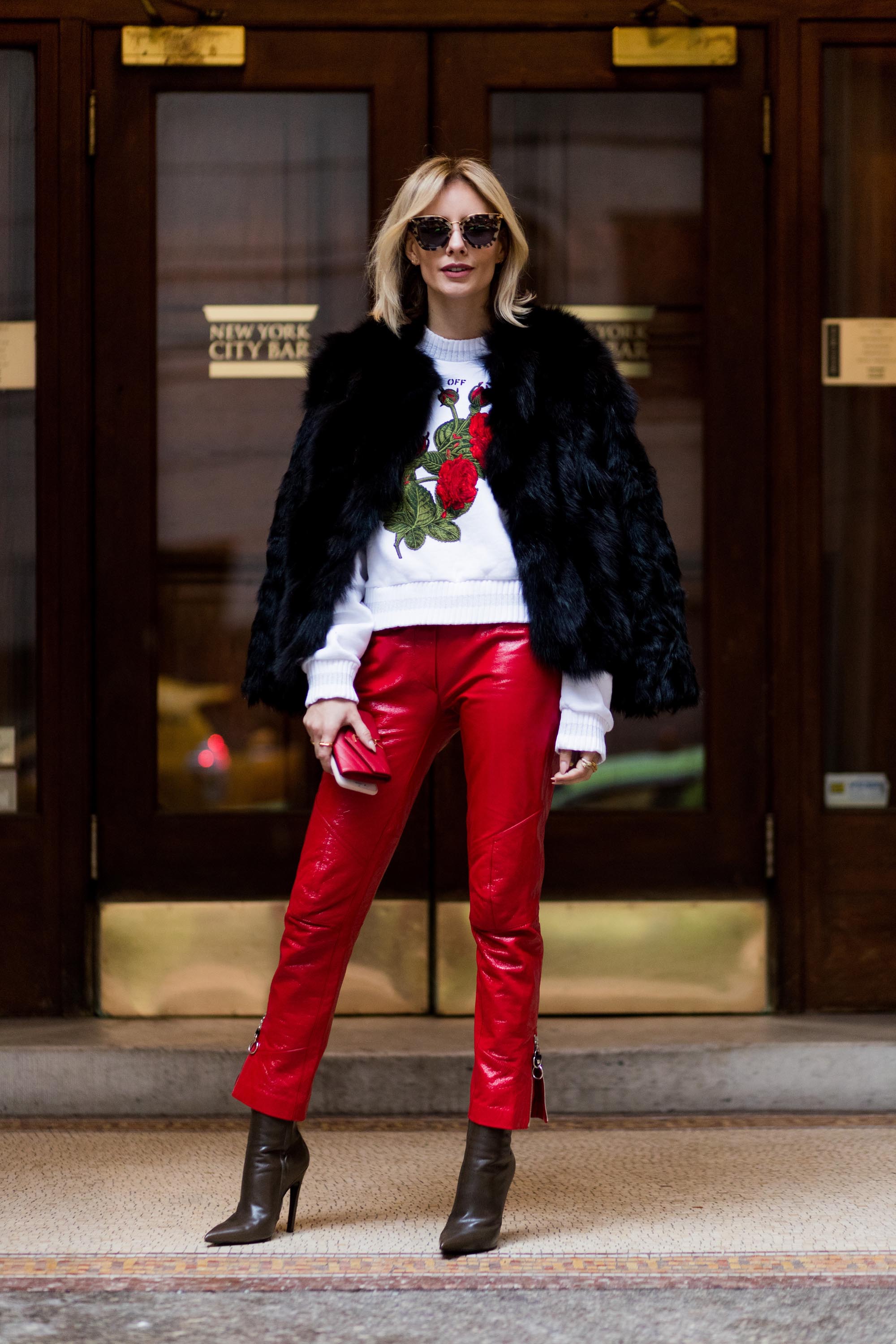 Lisa Hahnbueck street style in NYC