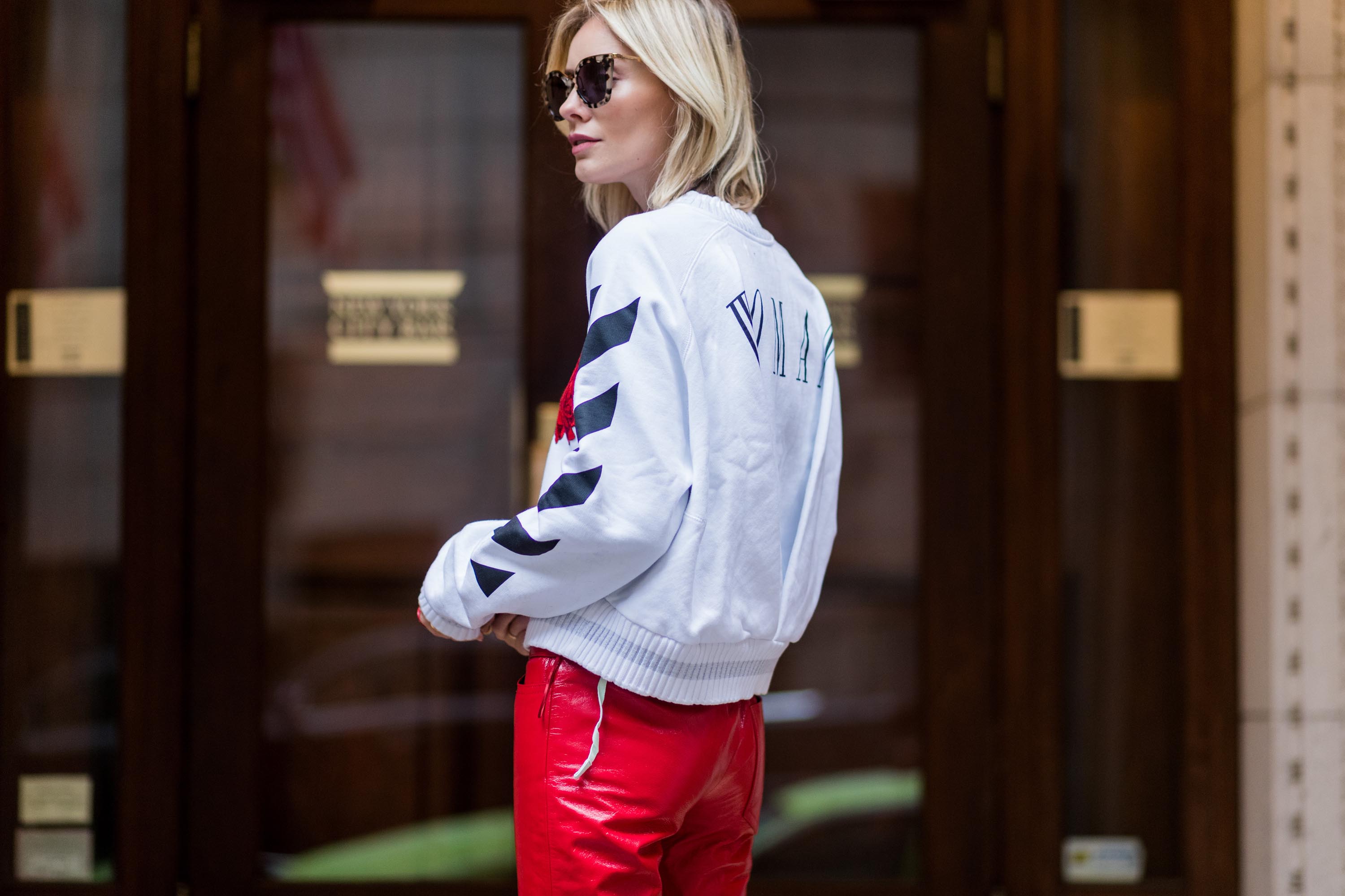 Lisa Hahnbueck street style in NYC