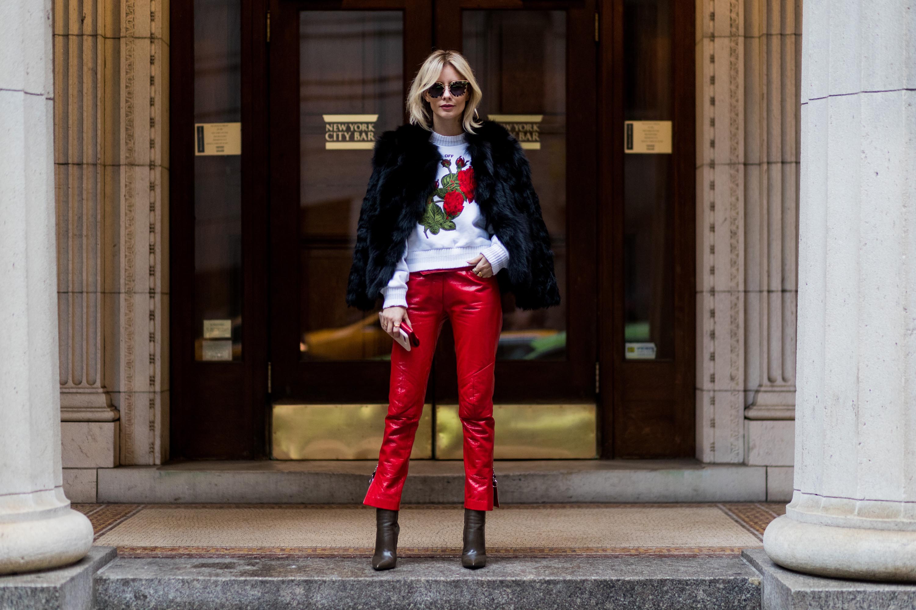 Lisa Hahnbueck street style in NYC