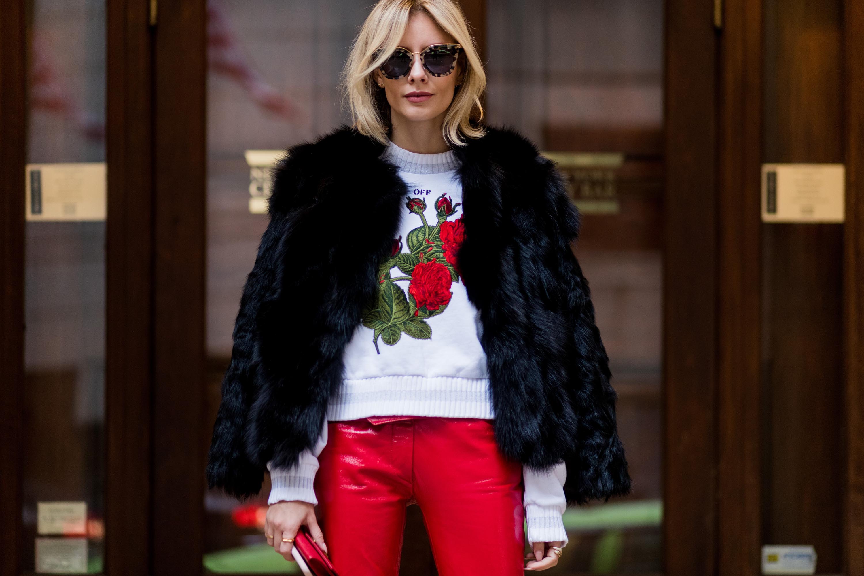 Lisa Hahnbueck street style in NYC