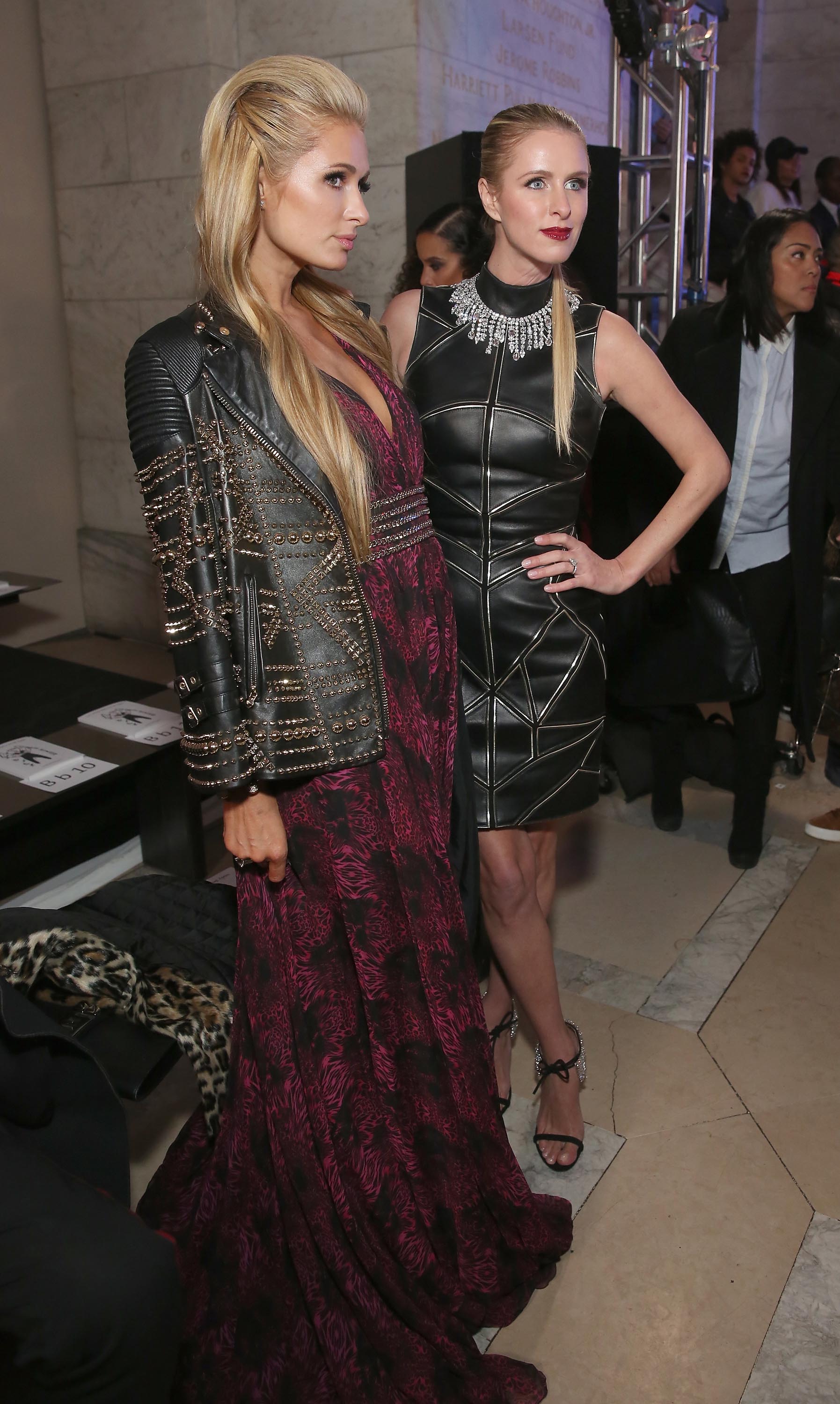 Nicky Hilton Rothschild attends the Philipp Plein collection