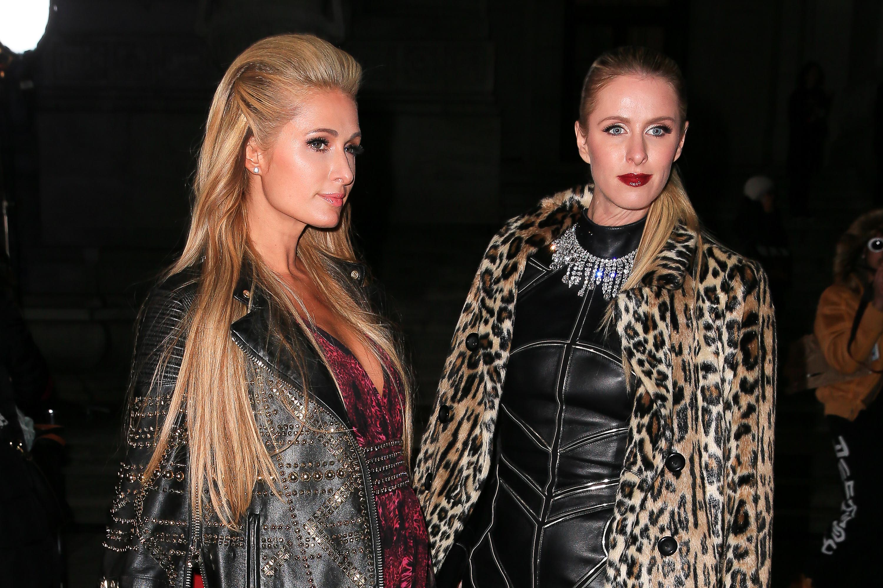 Nicky Hilton Rothschild attends the Philipp Plein collection