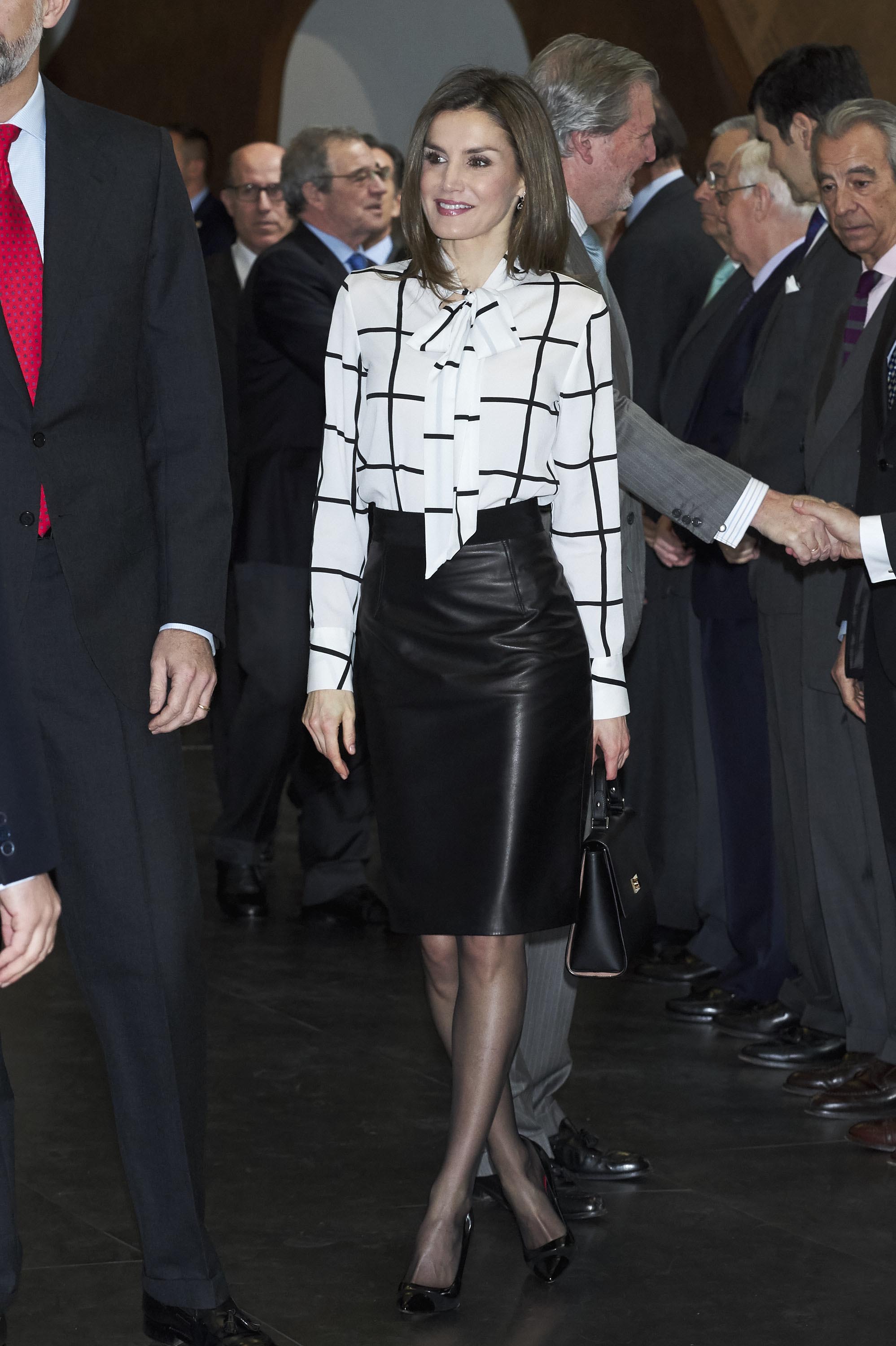 Queen Letizia of Spain attends the ‘El Valor Economico del Espanol’ conference