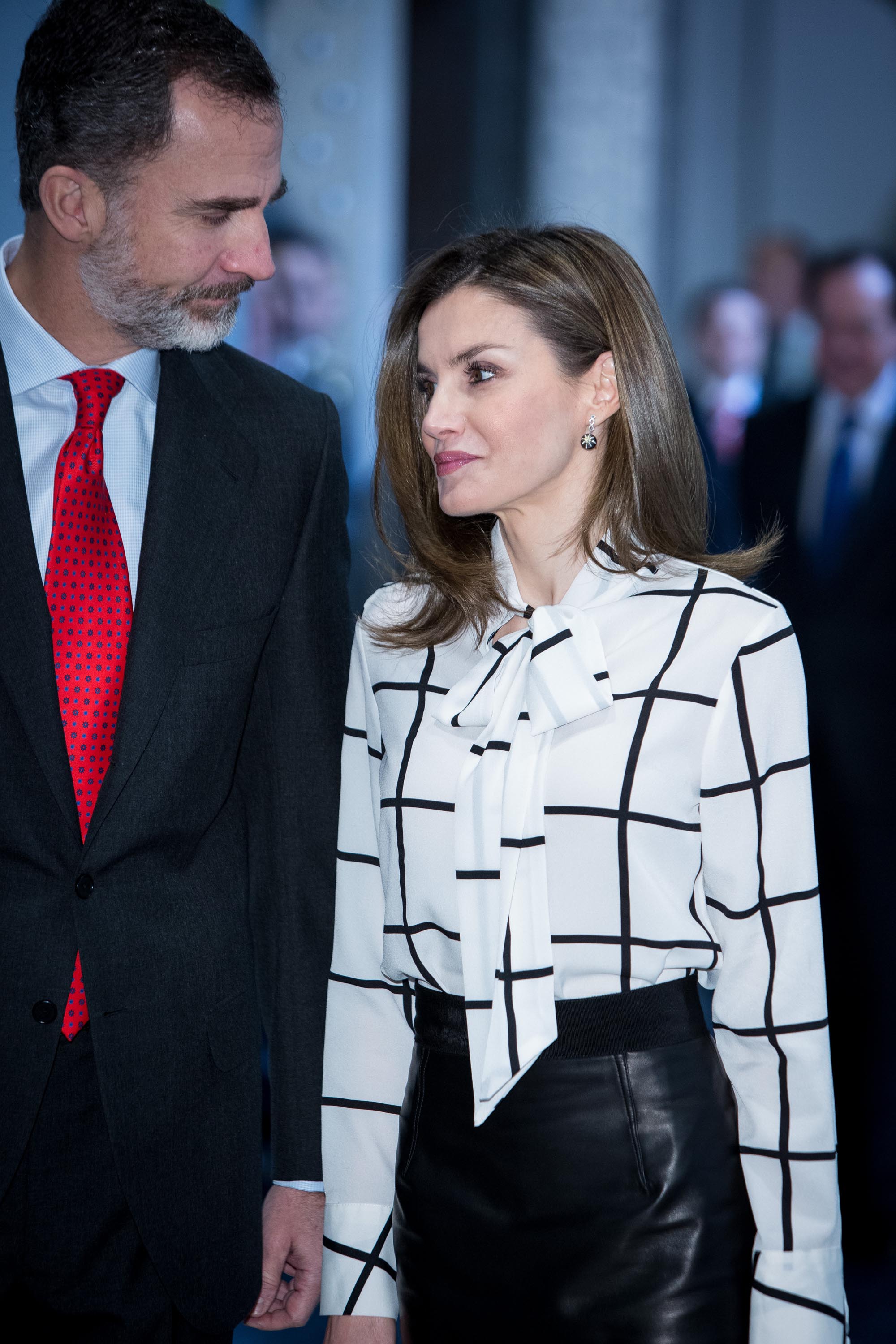 Queen Letizia of Spain attends the ‘El Valor Economico del Espanol’ conference