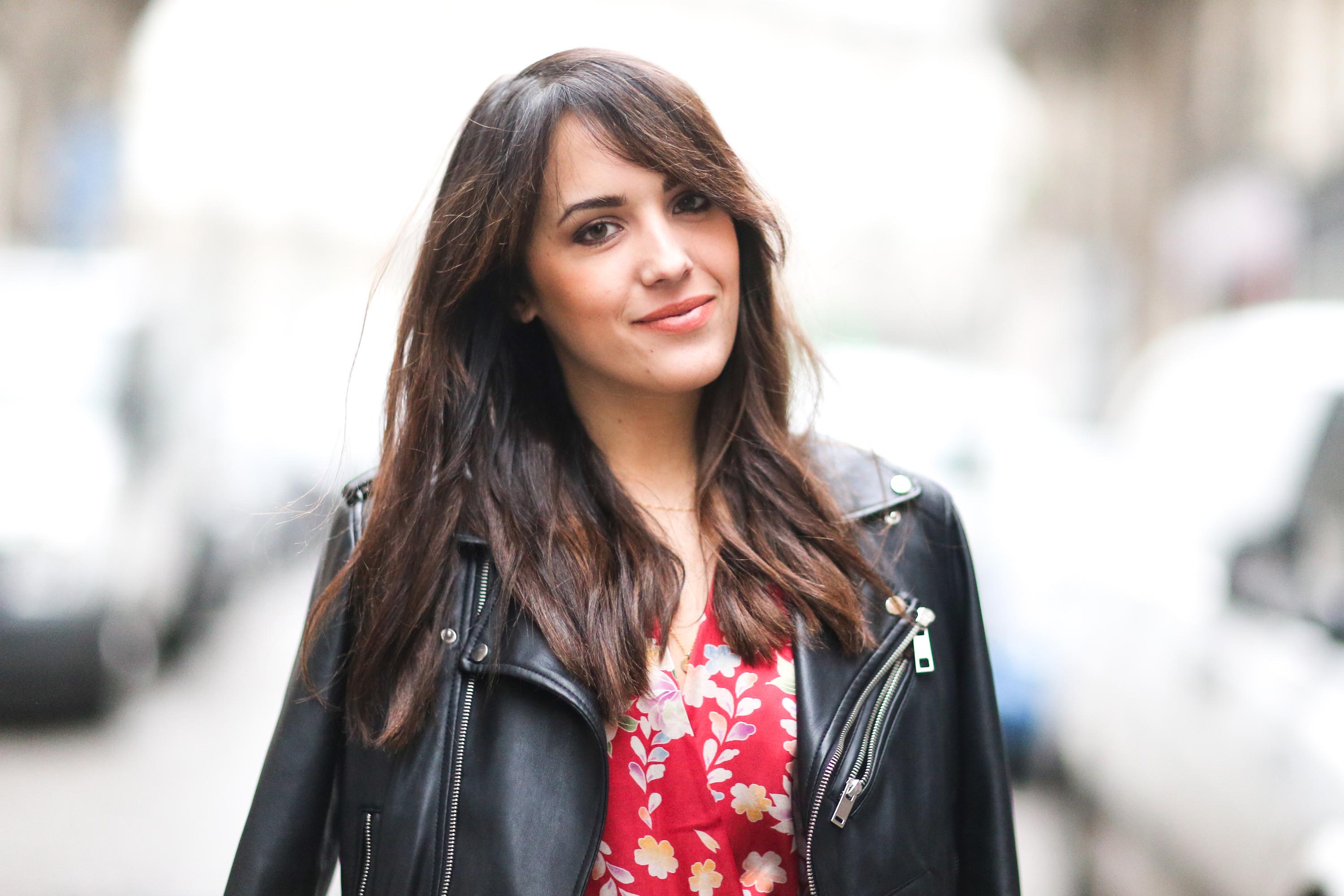 Sarah Benziane street style in Paris