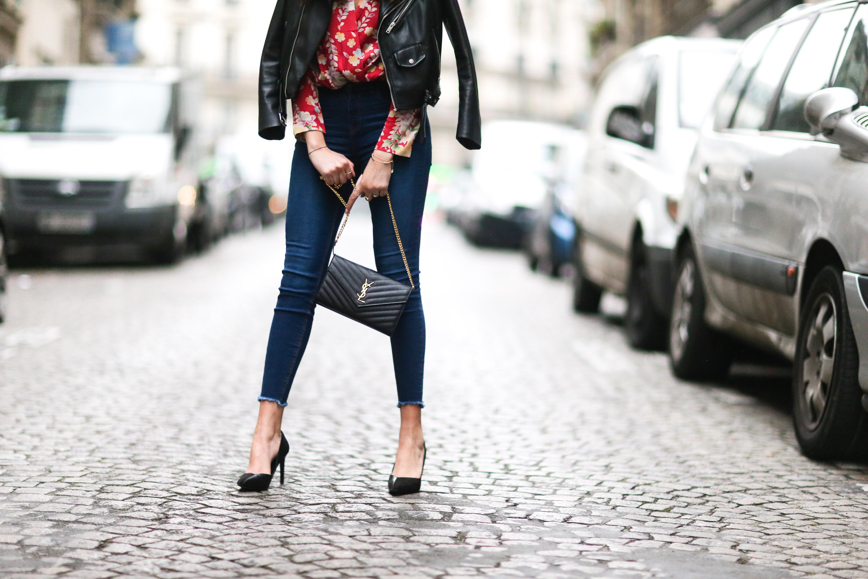 Sarah Benziane street style in Paris