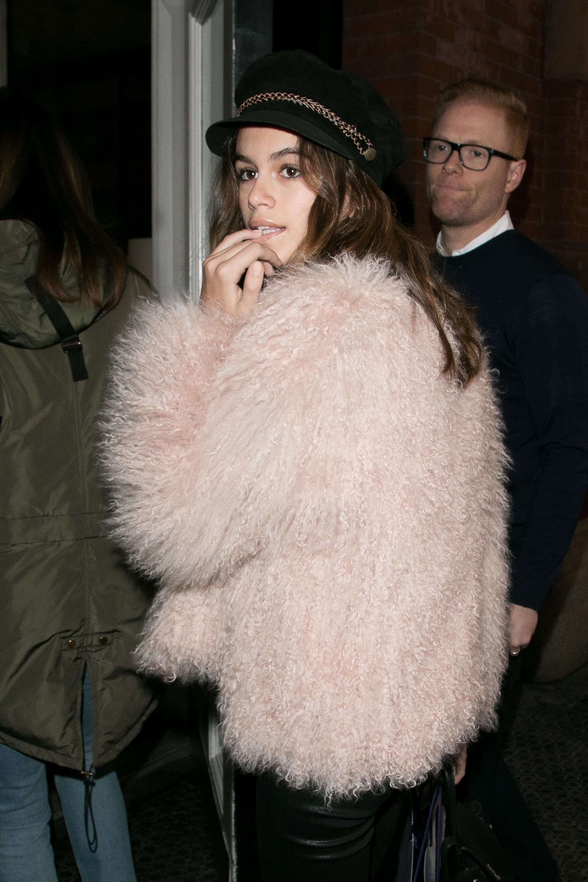 Kaia Gerber is seen in New York City.