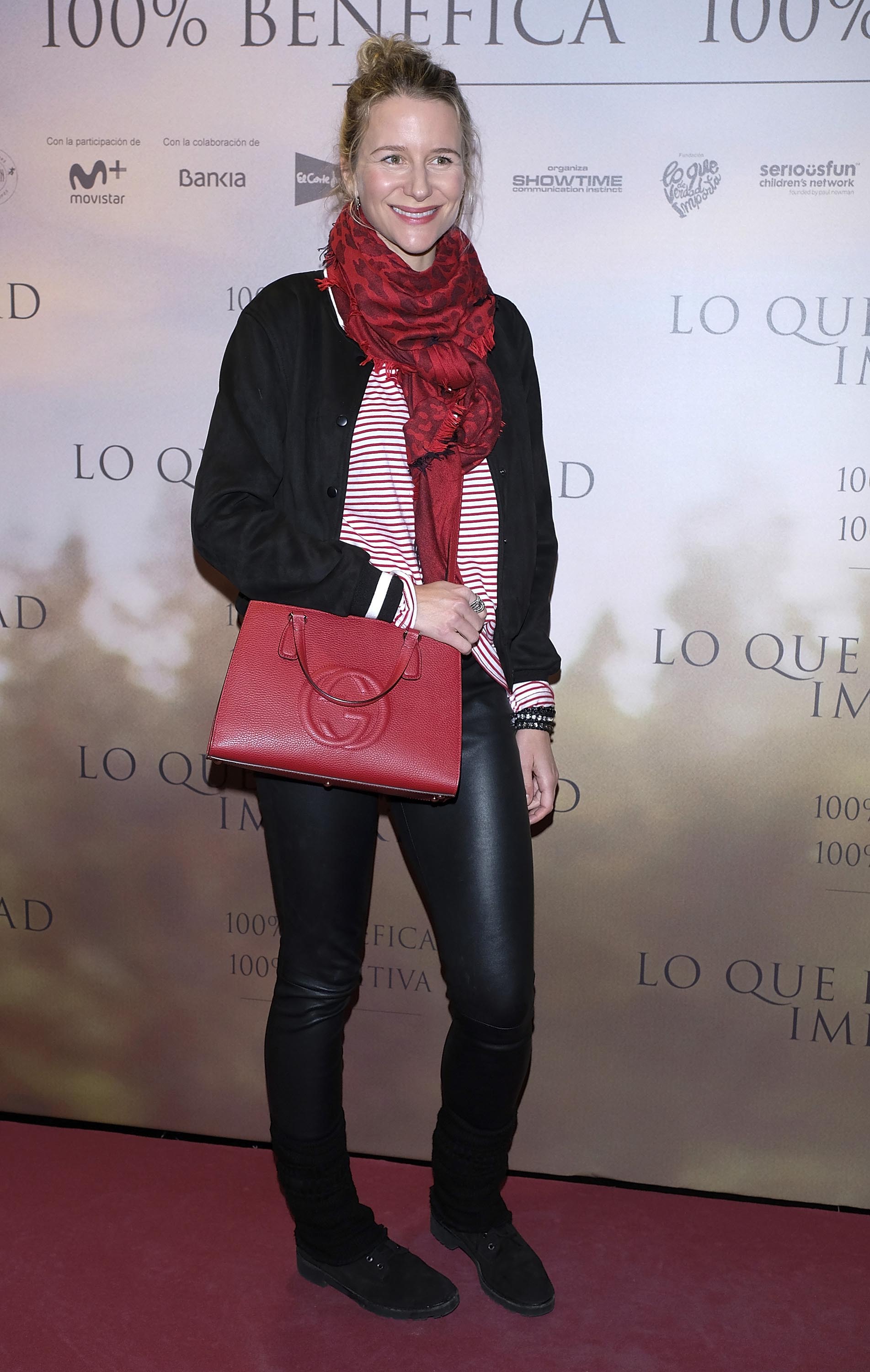 Maria Leon attends Lo Que De Verdad Importa premiere