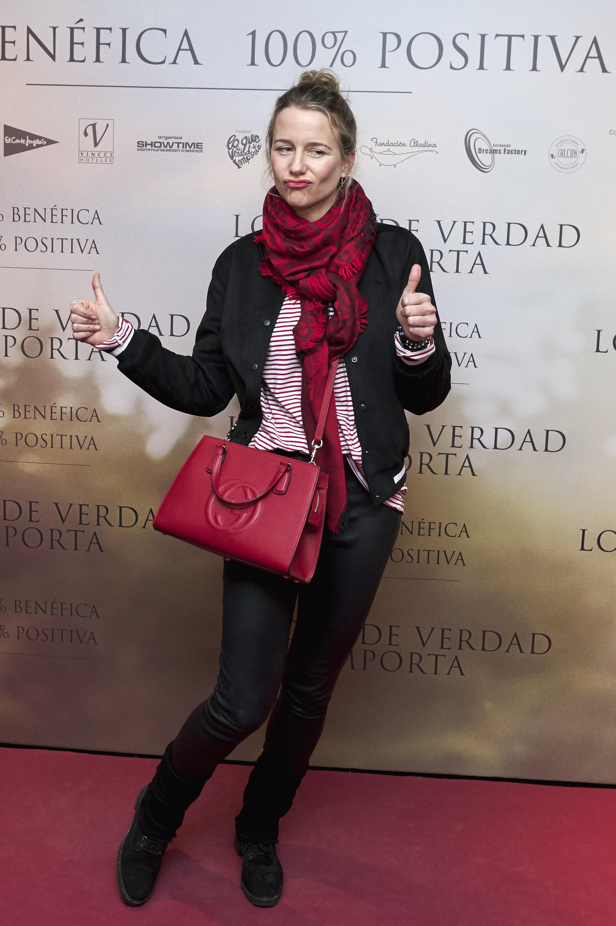 Maria Leon attends Lo Que De Verdad Importa premiere