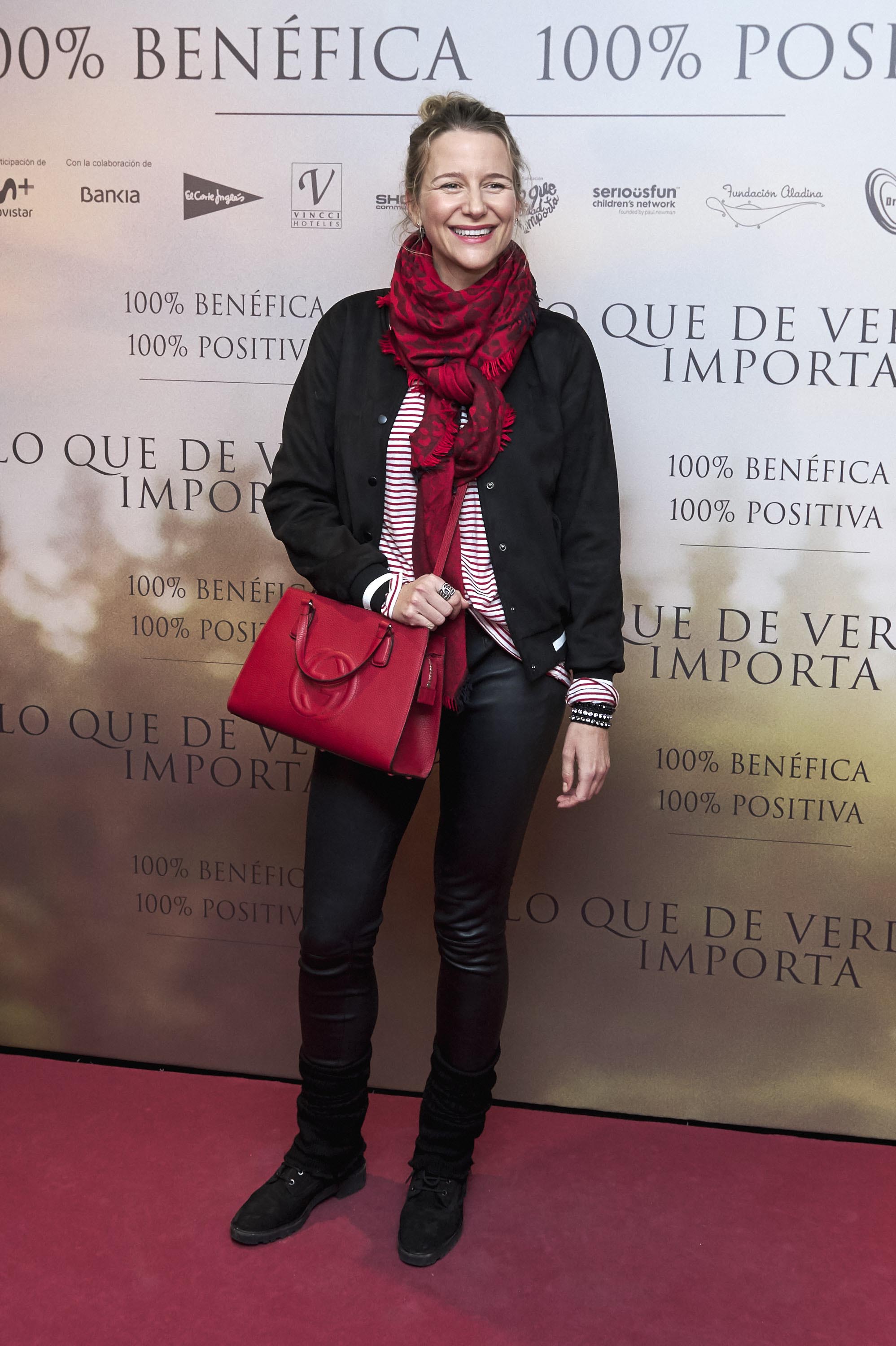 Maria Leon attends Lo Que De Verdad Importa premiere