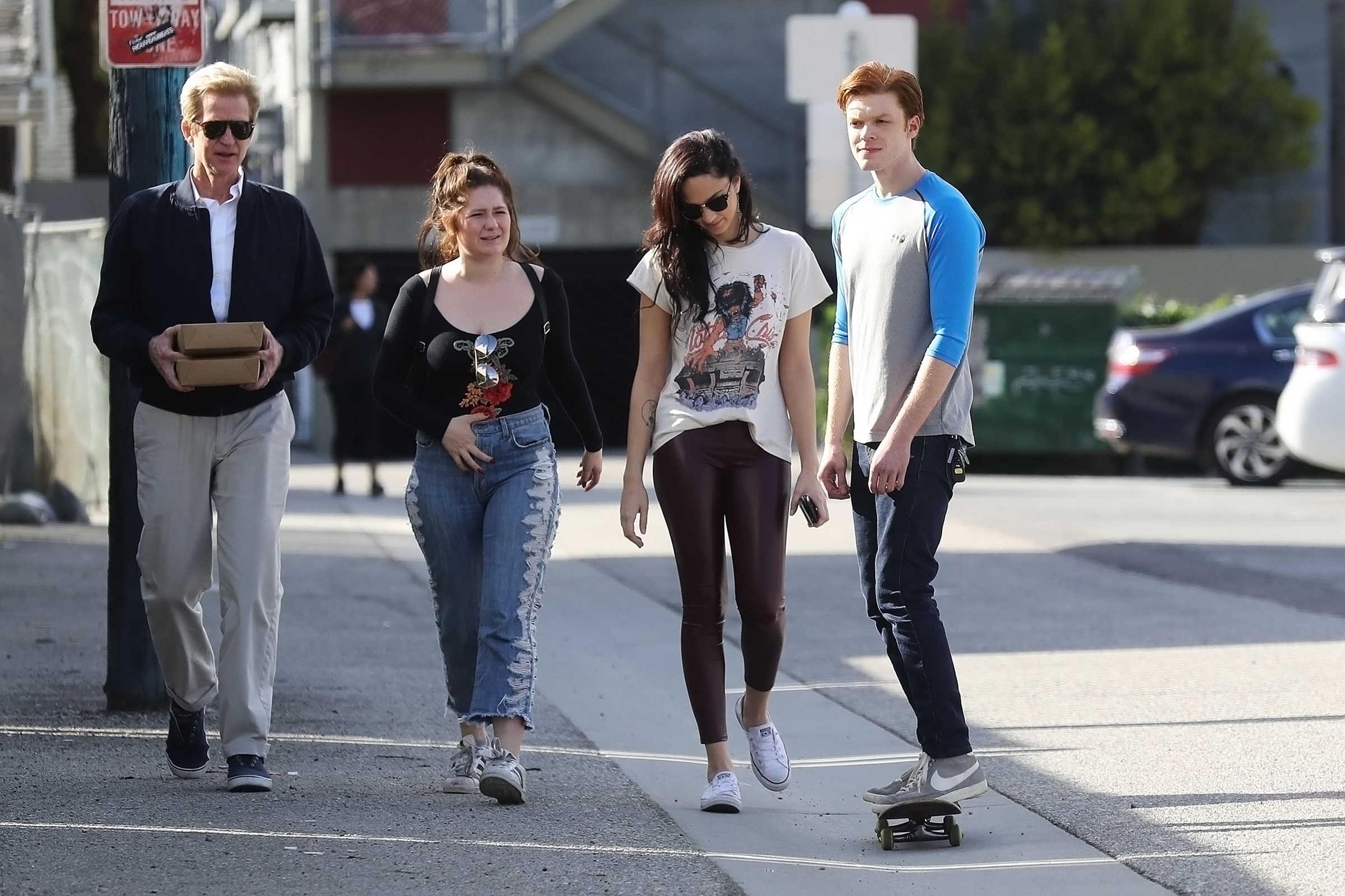 Emma Kenney out & about in Venice