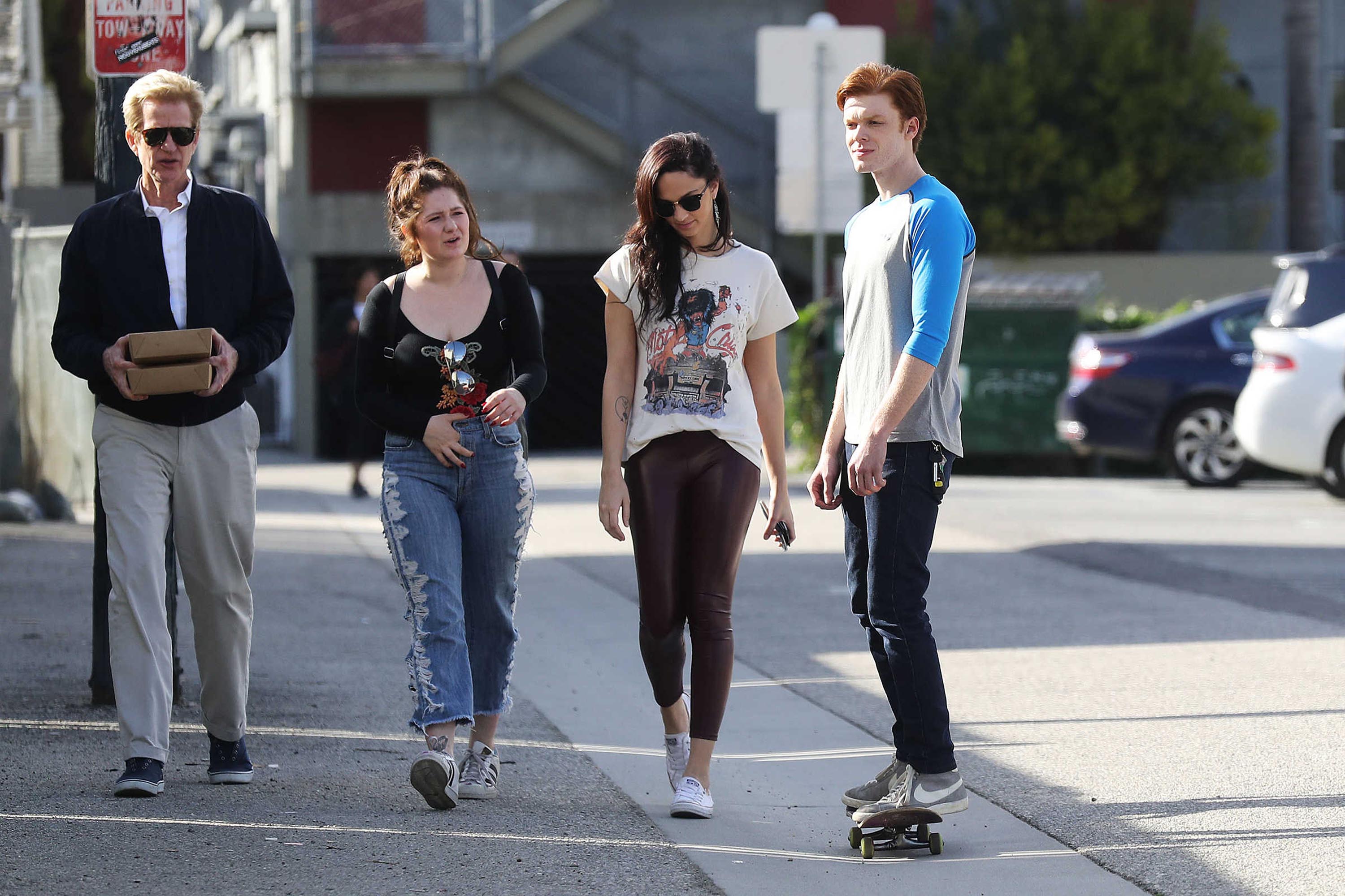 Emma Kenney out & about in Venice